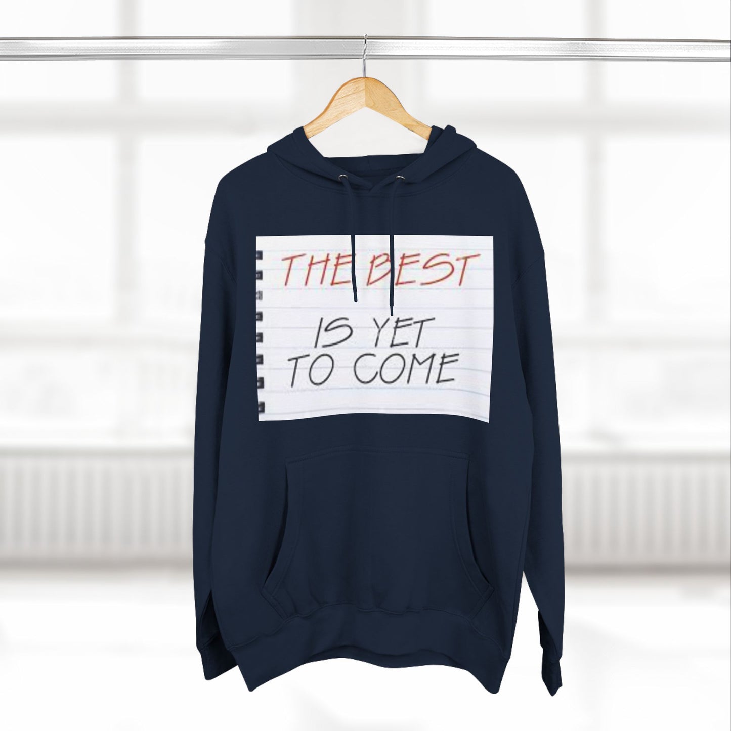 Three-Panel Fleece Hoodie S93