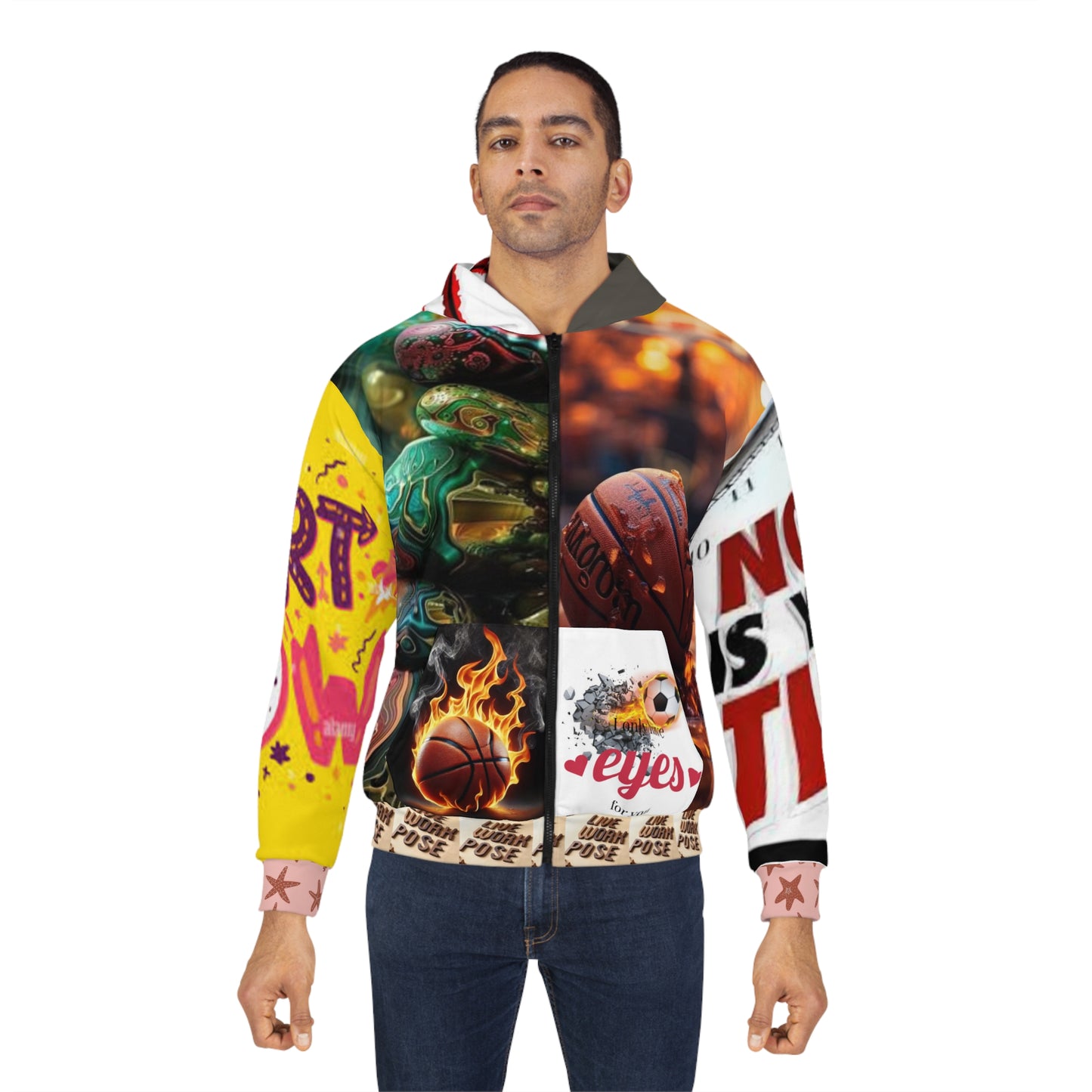 Unisex Zip Hoodie (AOP) S93