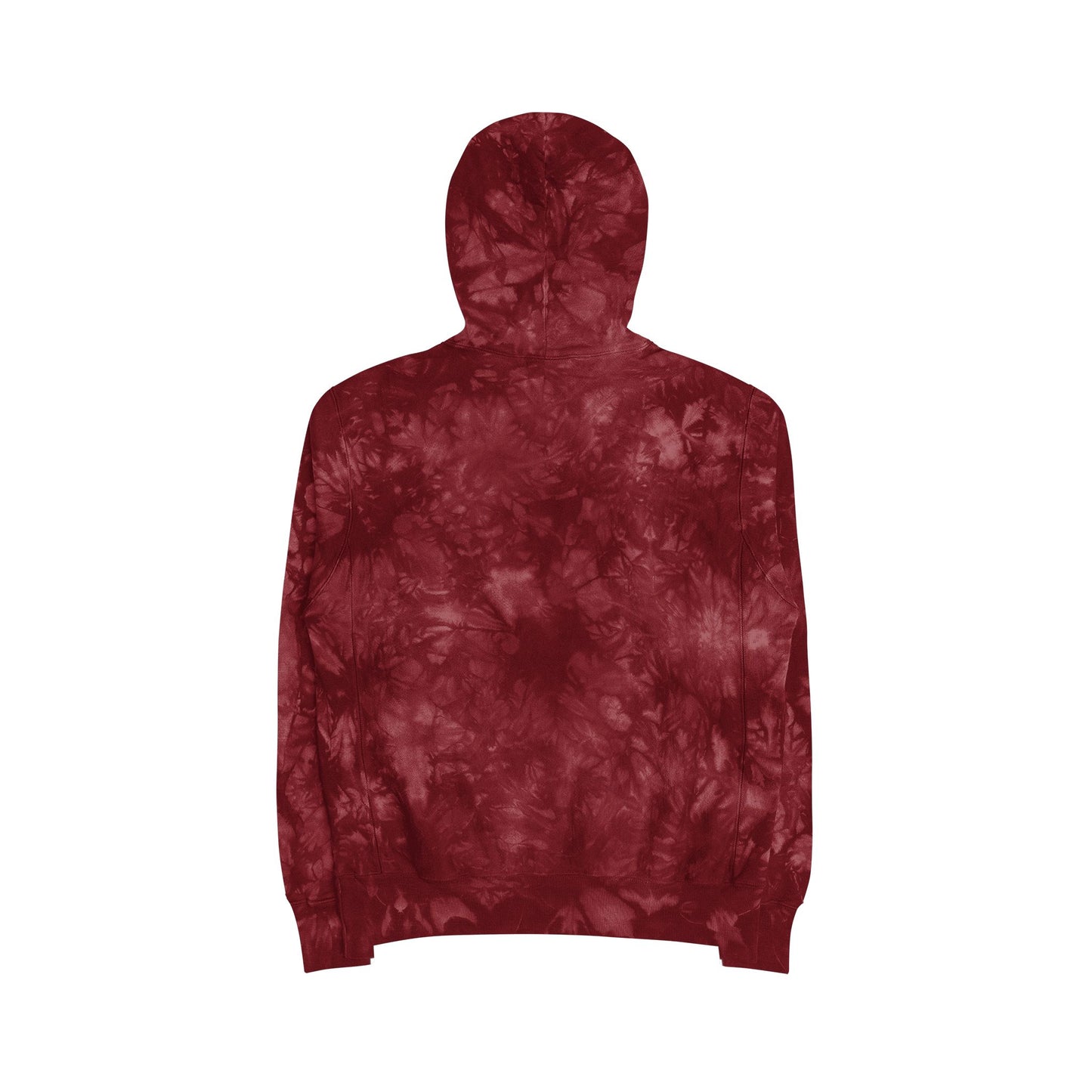 KISS Tie-Dye Champion Hoodie - Unisex Embroidered Sweatshirt S93