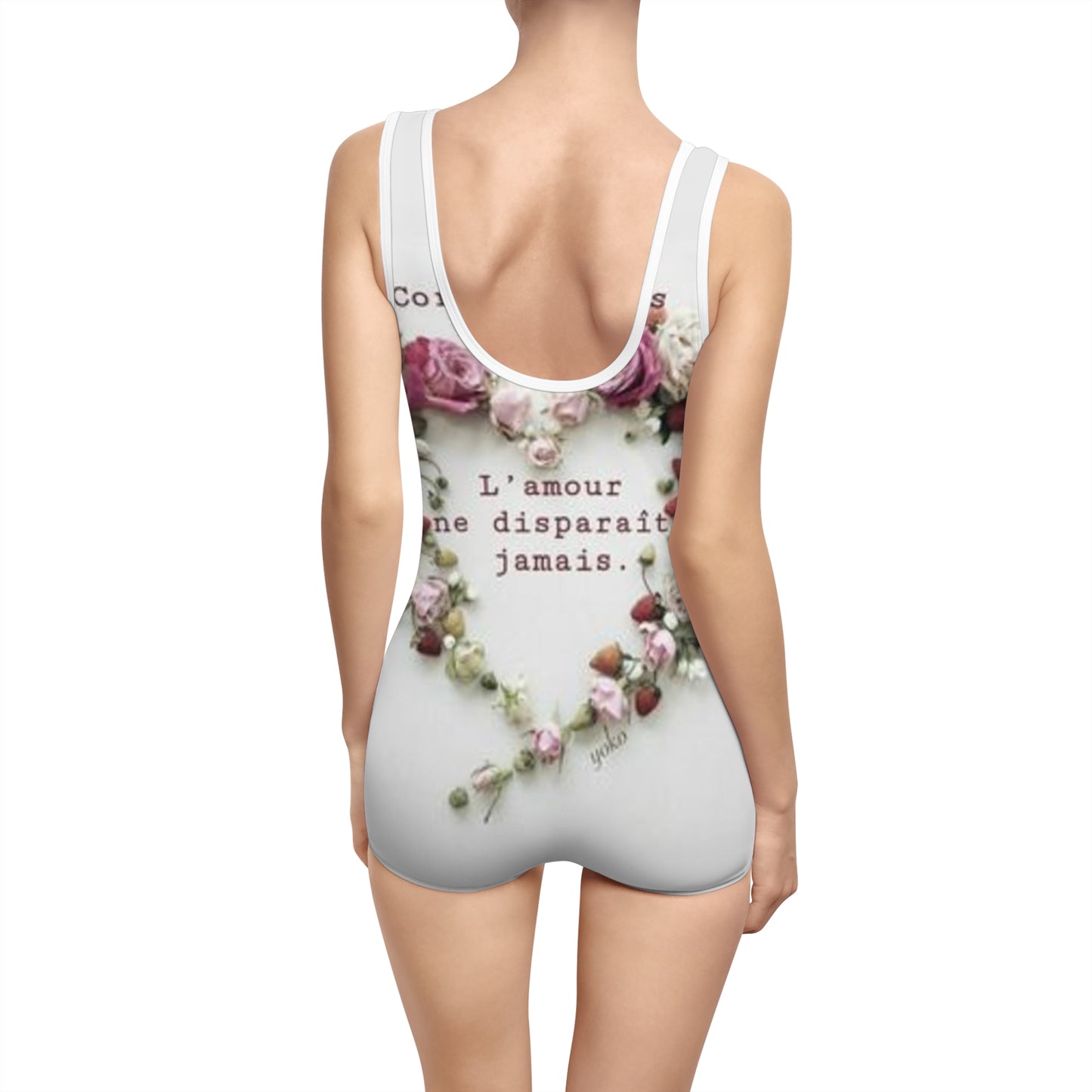 Women's Vintage Swimsuit (AOP) S93