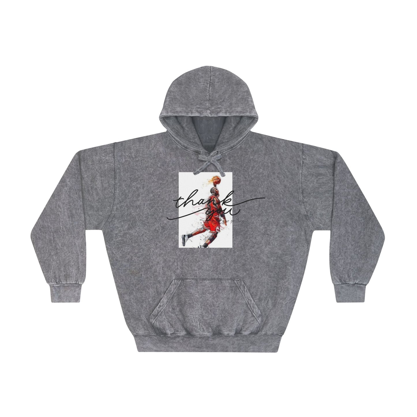 Unisex Mineral Wash Hoodie S93