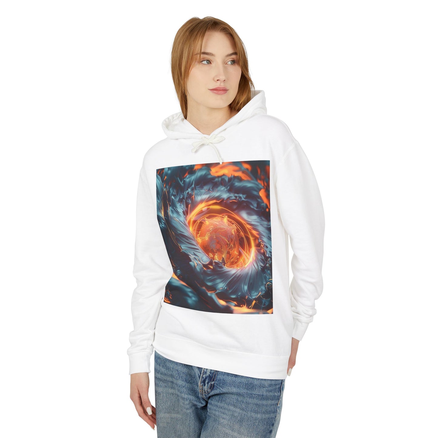 Unisex Lightweight Hooded Sweatshirt S93