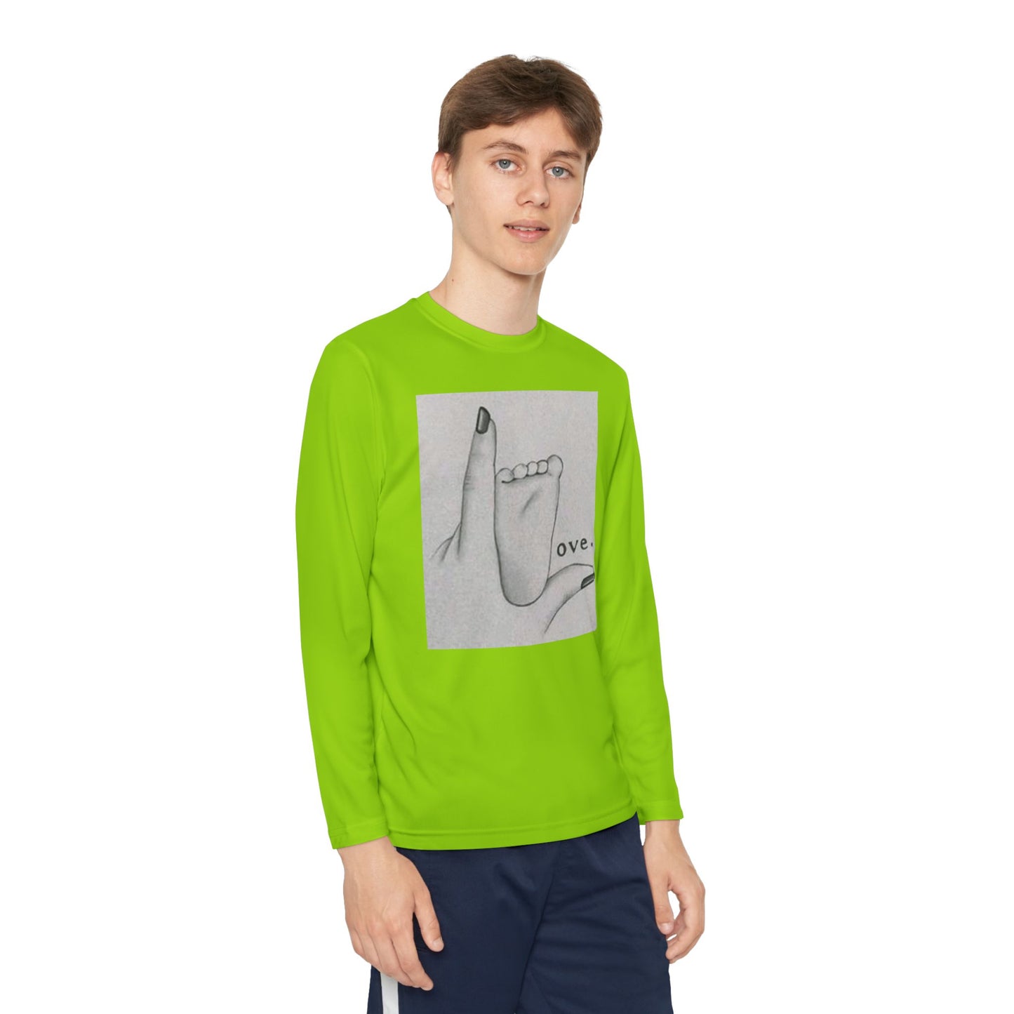 Youth Long Sleeve Competitor Tee S93