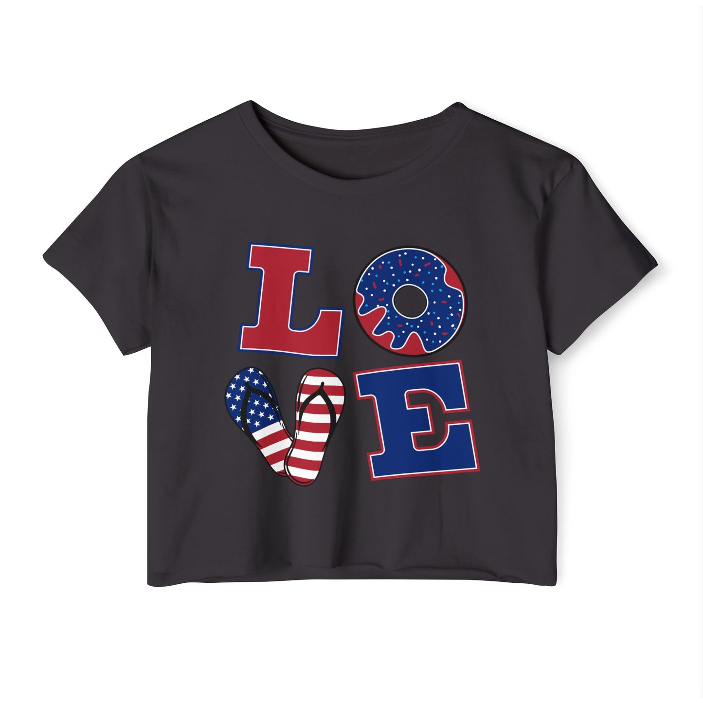 Women's Festival Crop Top S93