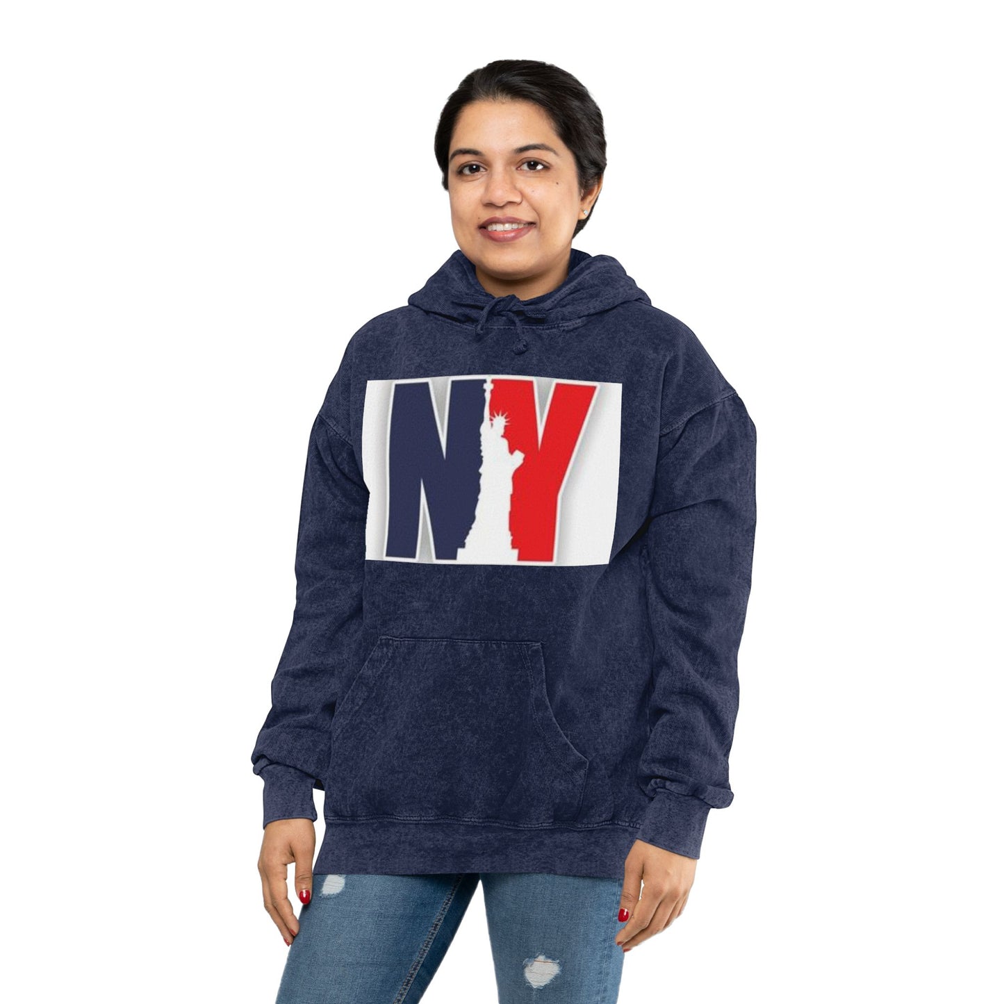 Unisex Mineral Wash Hoodie S93