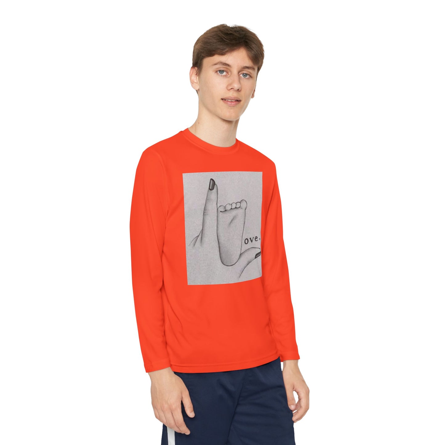 Youth Long Sleeve Competitor Tee S93