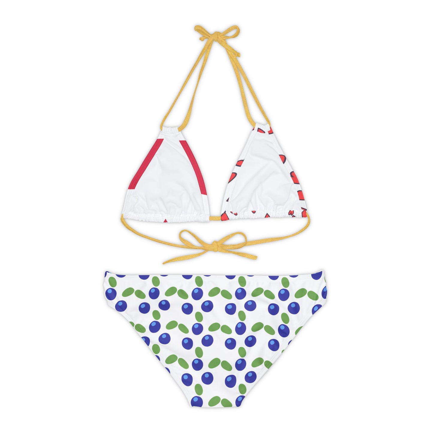 Strappy Bikini Set (AOP) S93