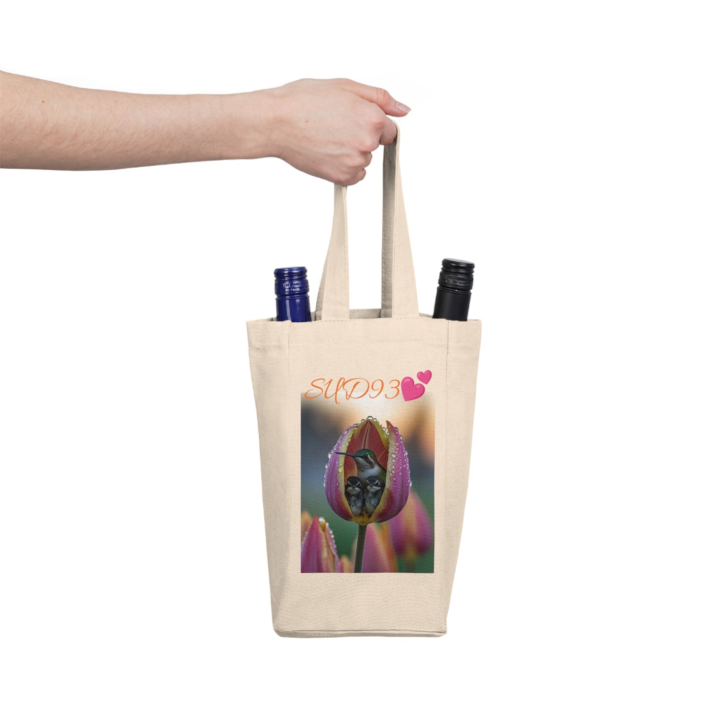 Double Wine Tote Bag  S93