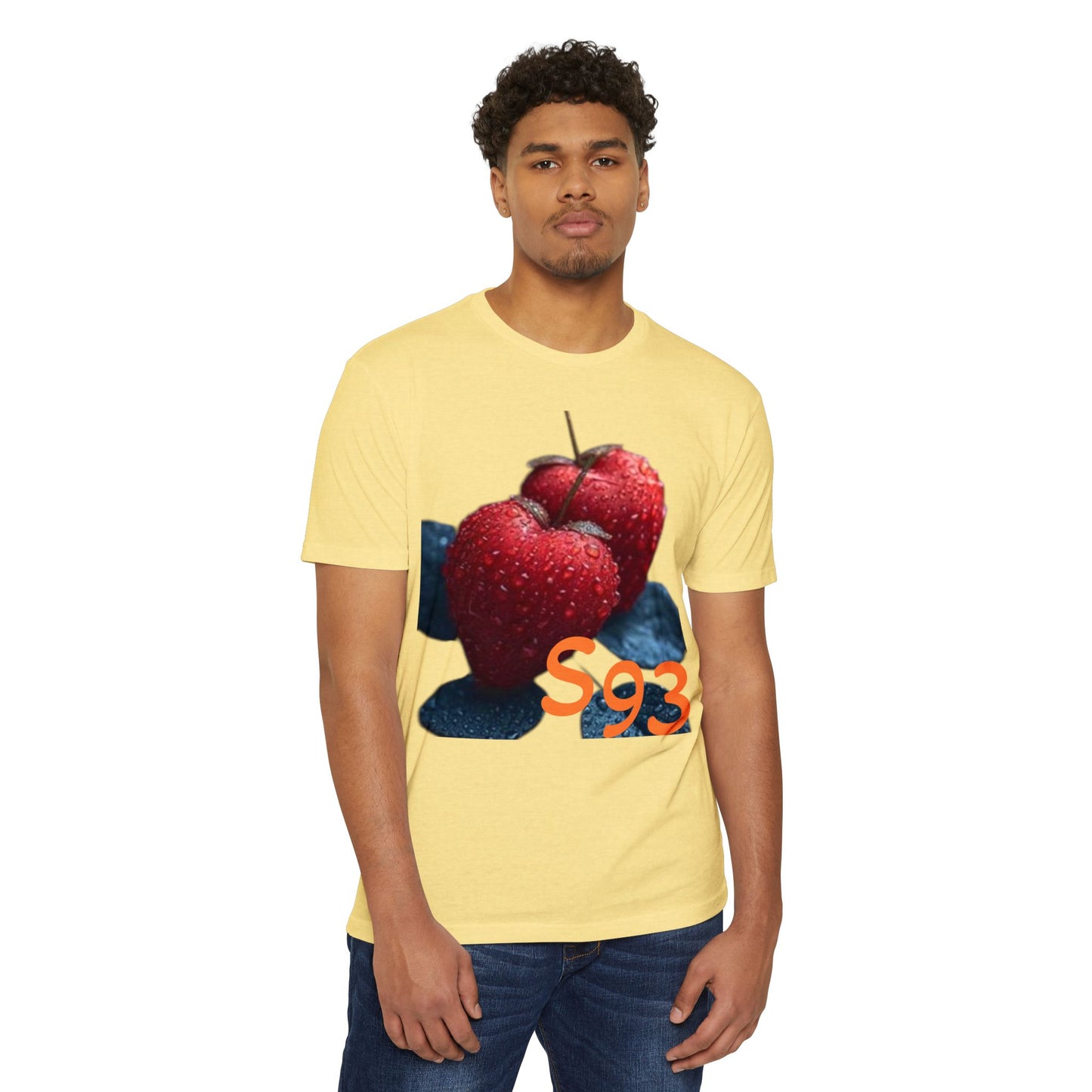 Unisex CVC Jersey T-shirt S93