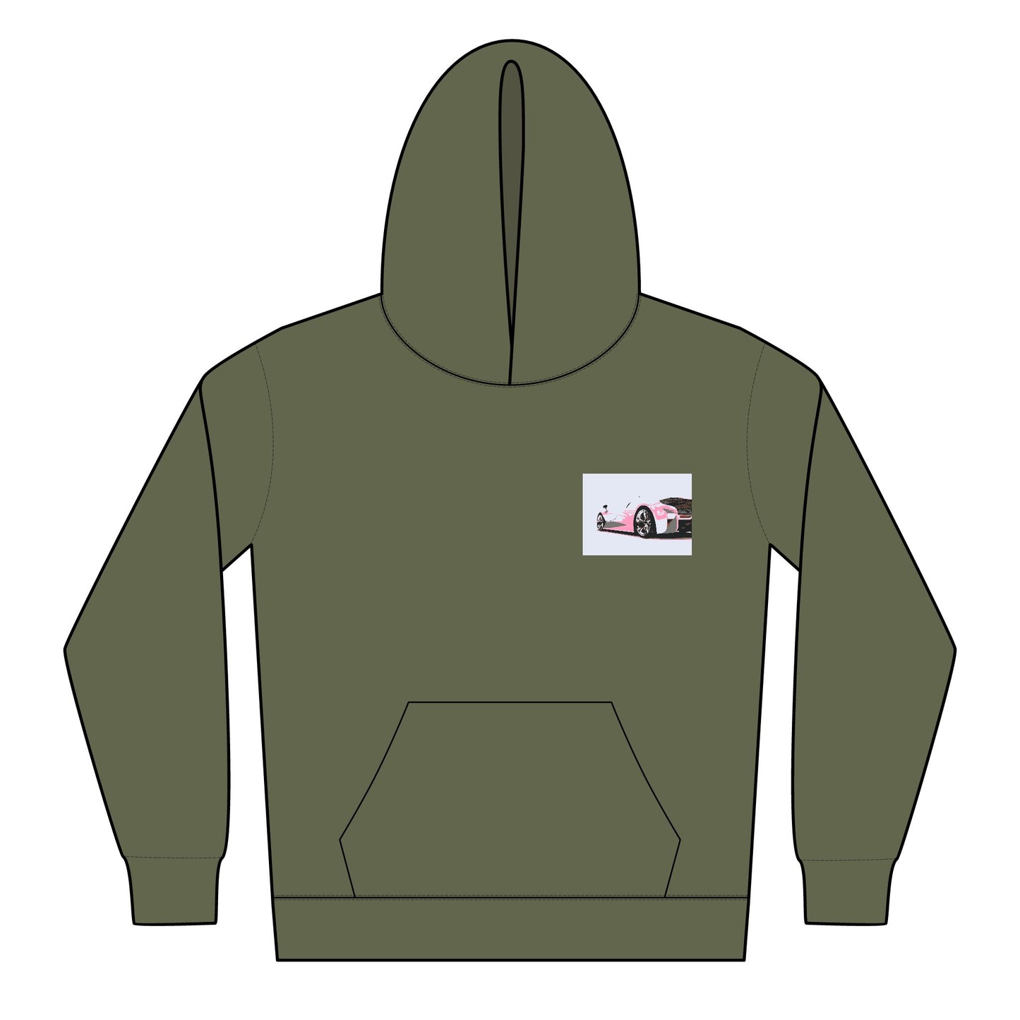 Softstyle Youth Midweight Hooded Sweatshi S93