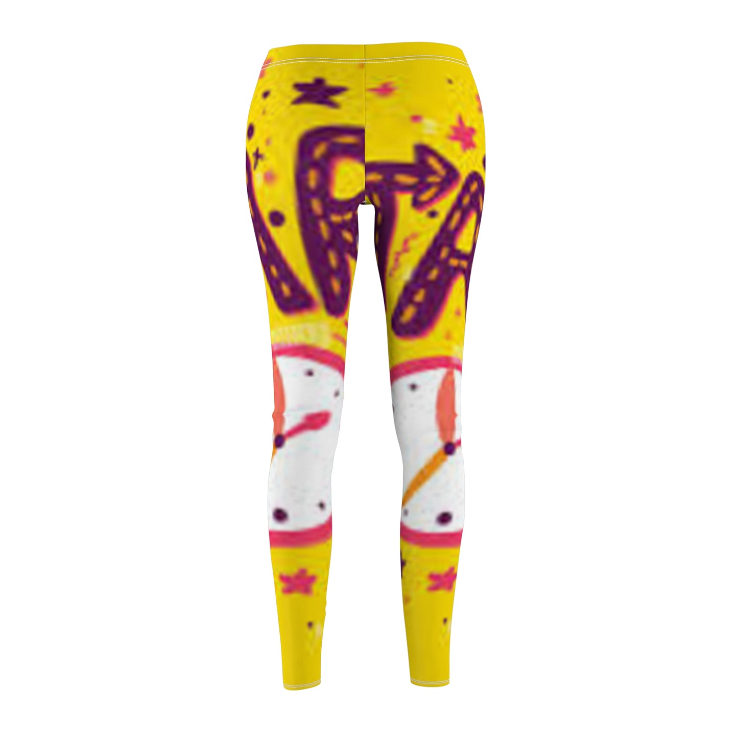 Women's Cut & Sew Casual Leggings (AOP) S93