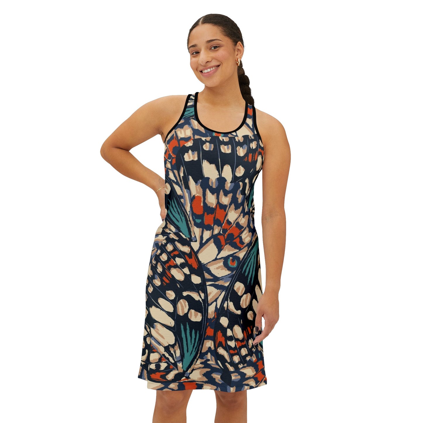Women's Racerback Dress (AOP) S93