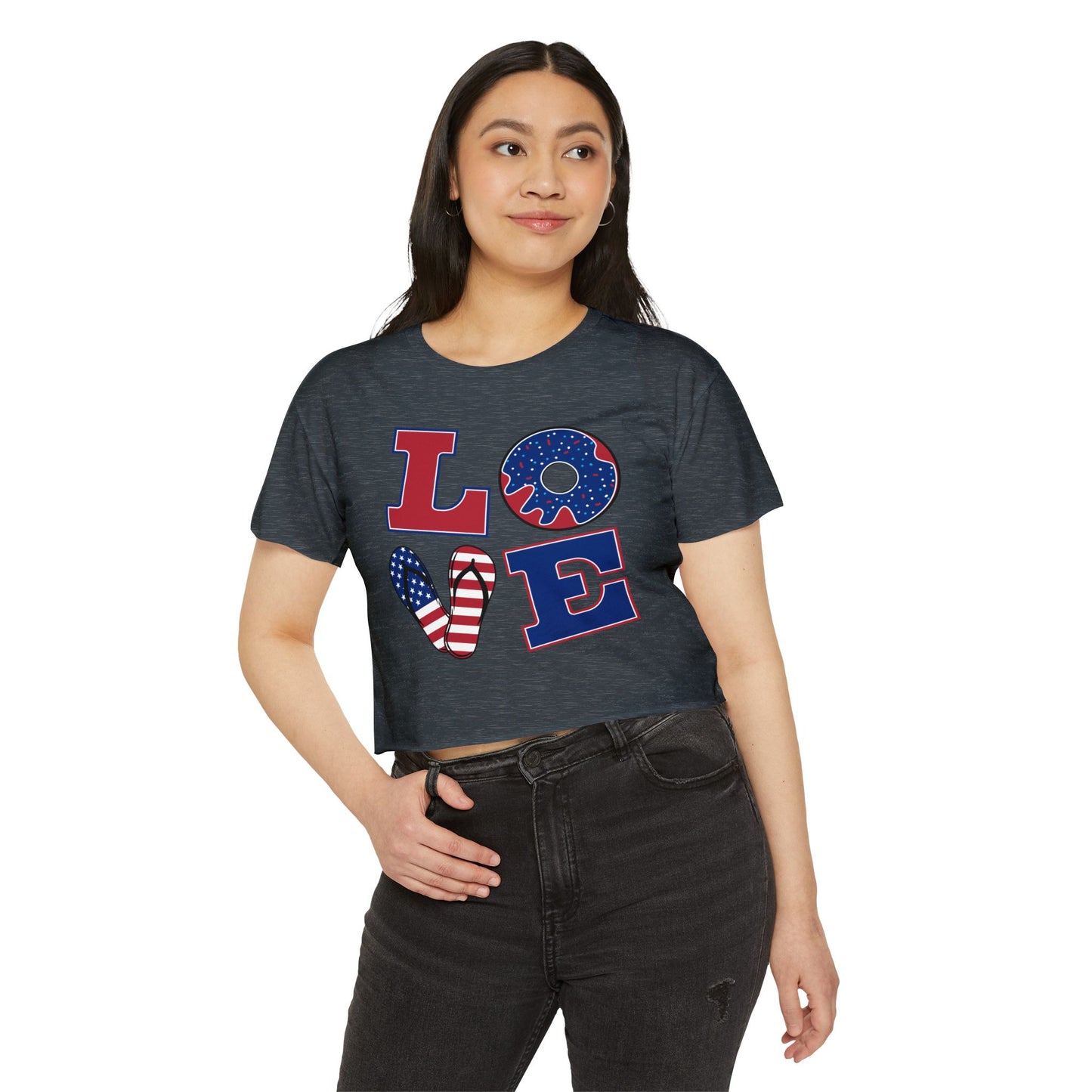 Women's Festival Crop Top S93