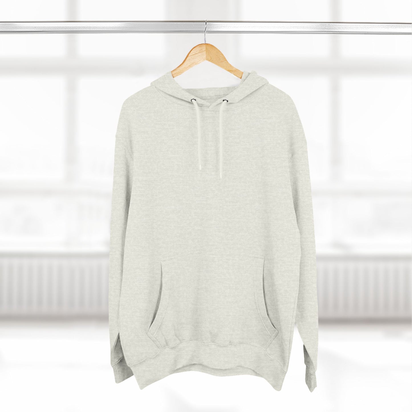 Three-Panel Fleece Hoodie S93