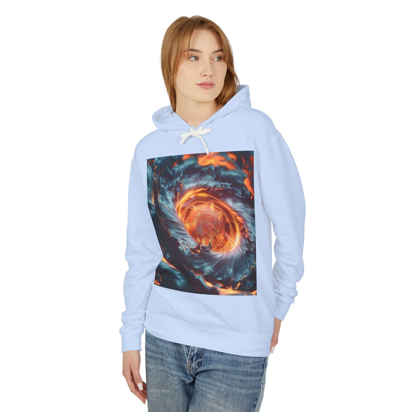 Unisex Lightweight Hooded Sweatshirt S93