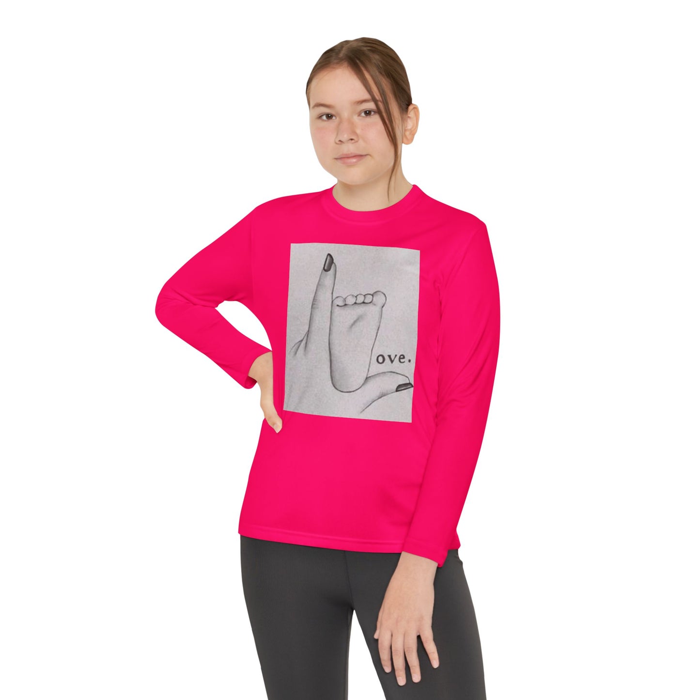Youth Long Sleeve Competitor Tee S93