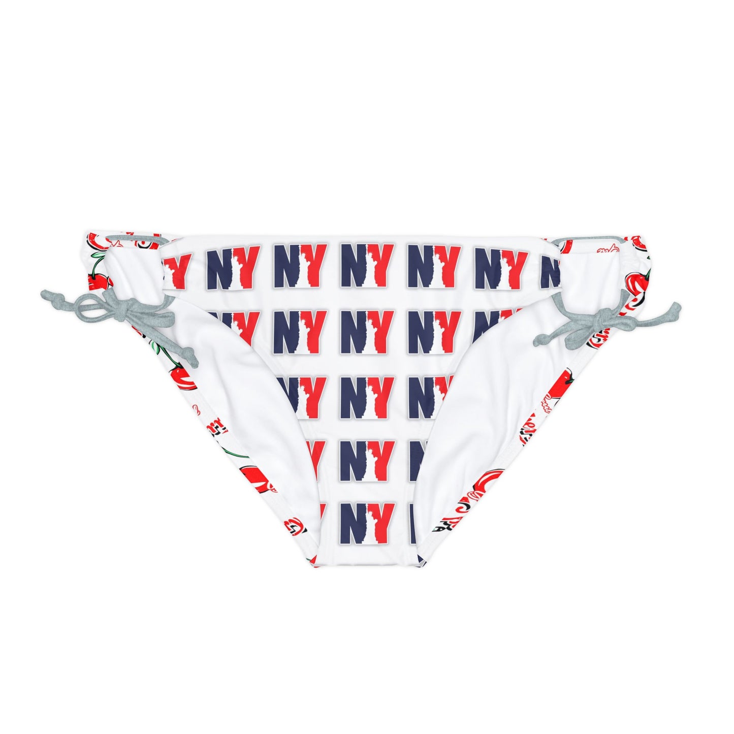 Loop Tie Side Bikini Bottom (AOP) S93