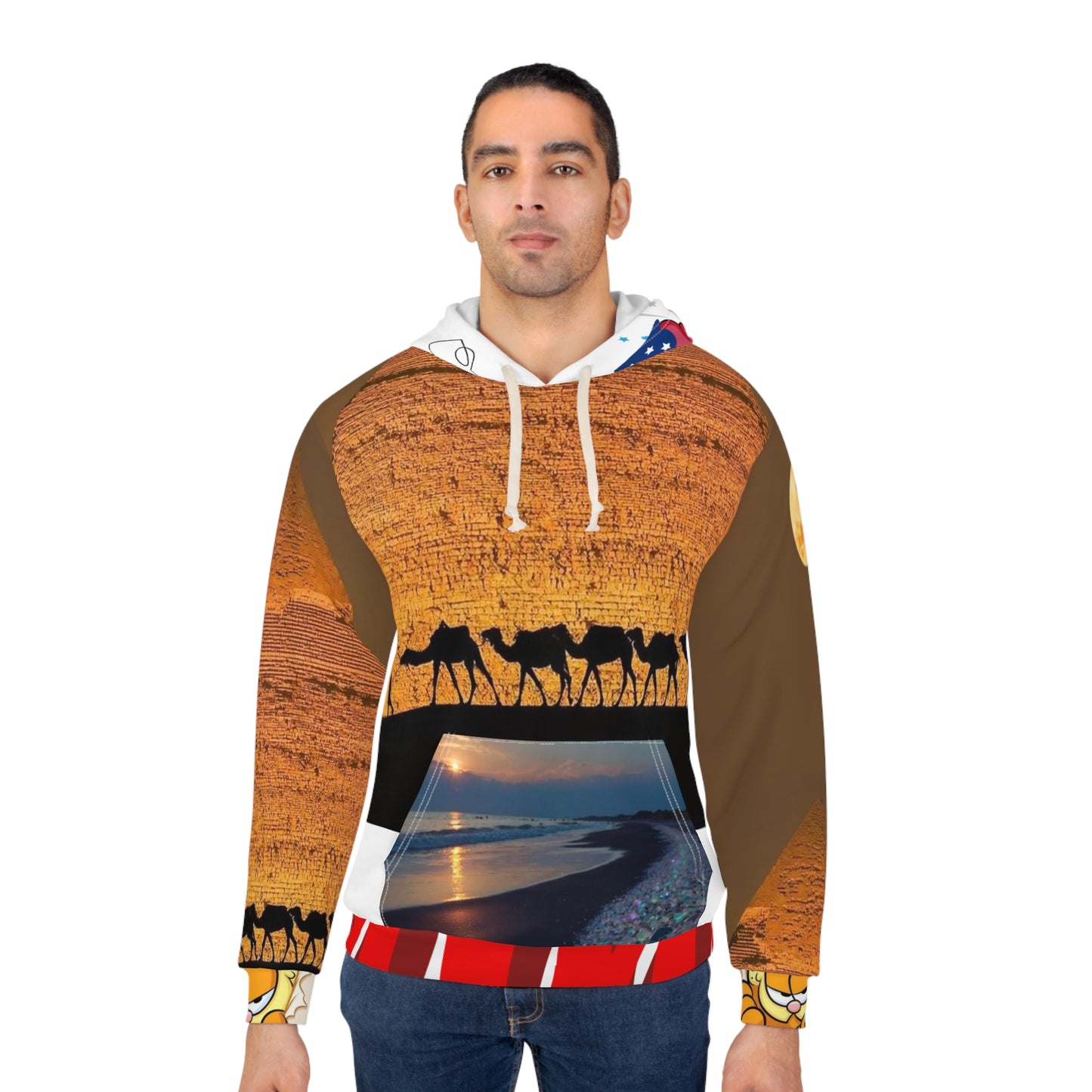 Unisex Pullover Hoodie (AOP) S93