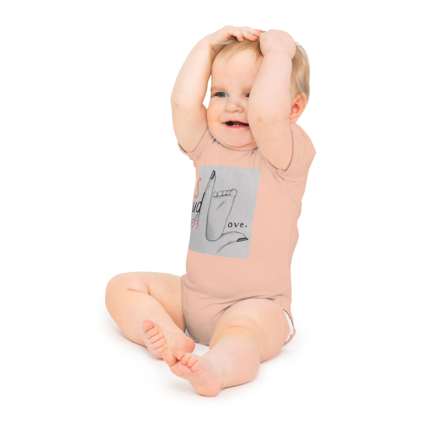 Baby Short Sleeve Bodysuit S93 