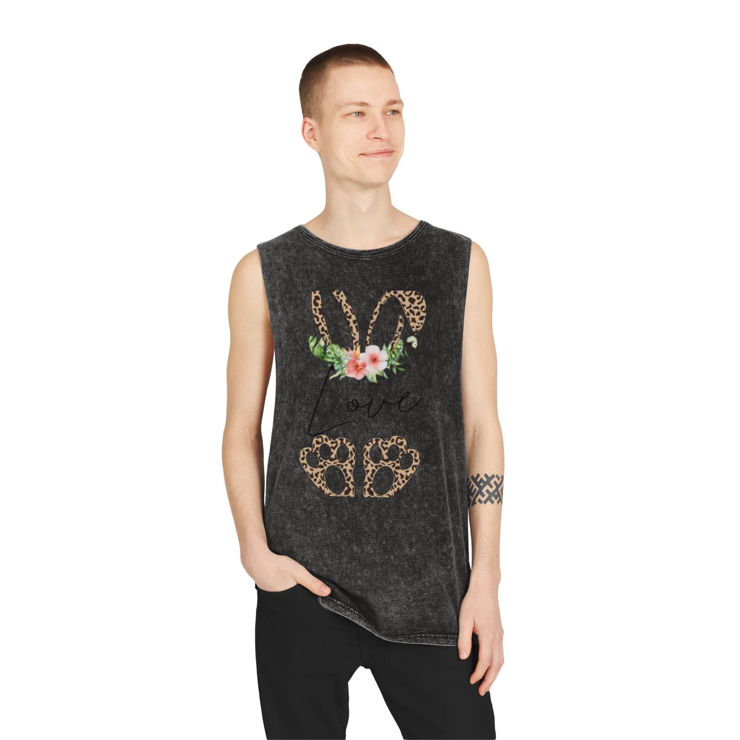 Unisex Stonewash Tank Top S93