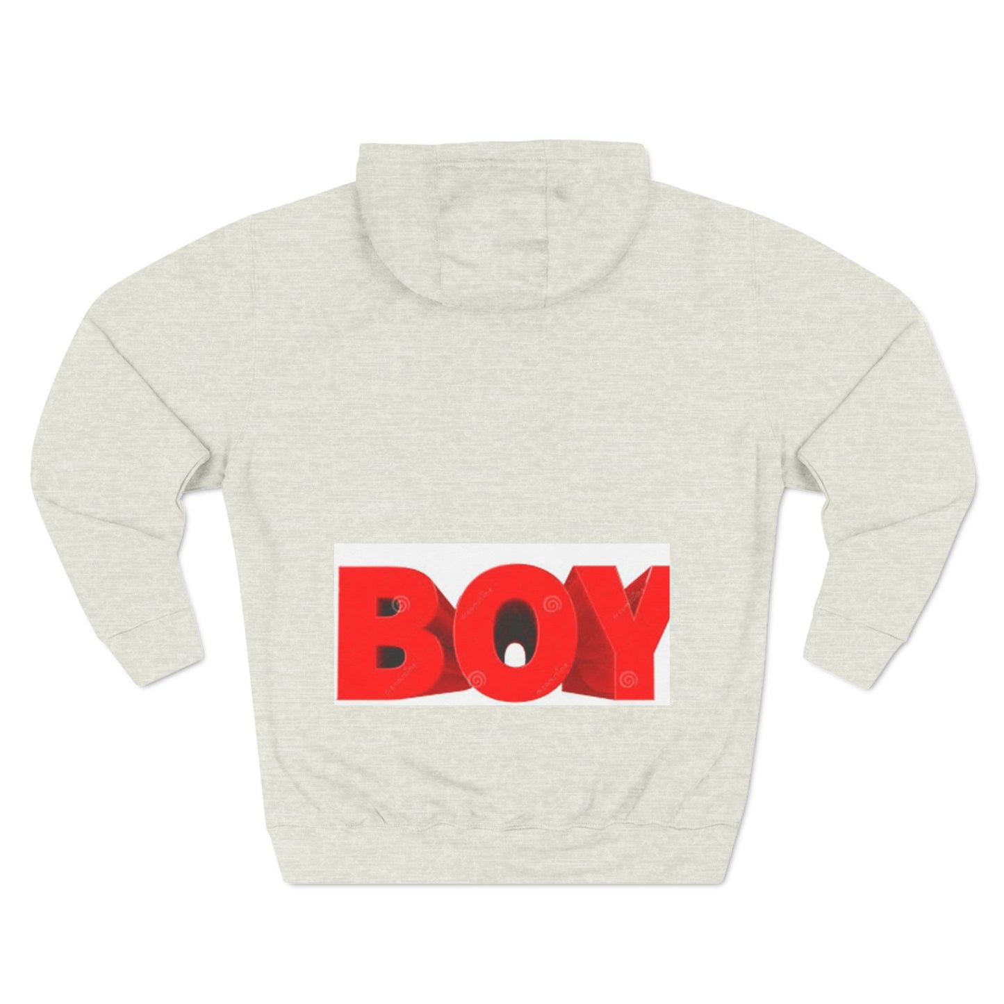 Three-Panel Fleece Hoodie S93