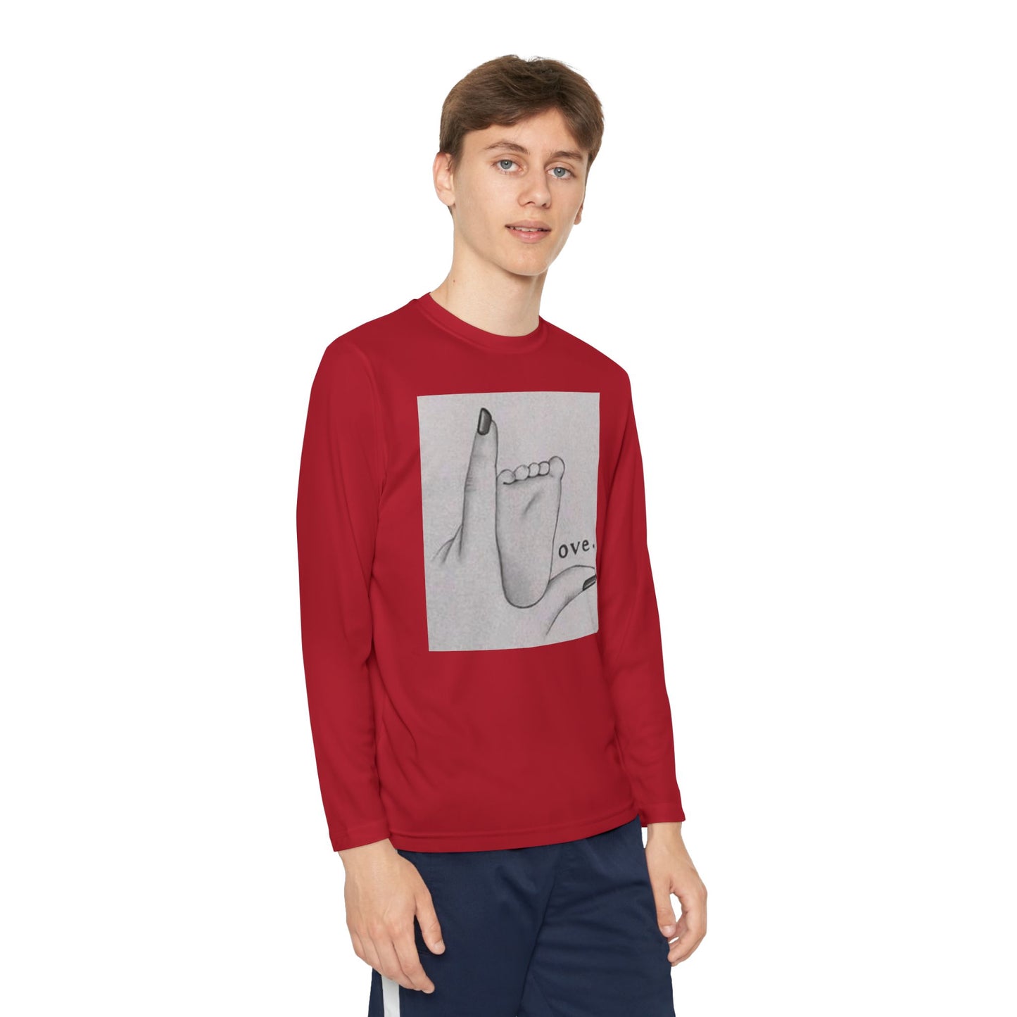 Youth Long Sleeve Competitor Tee S93