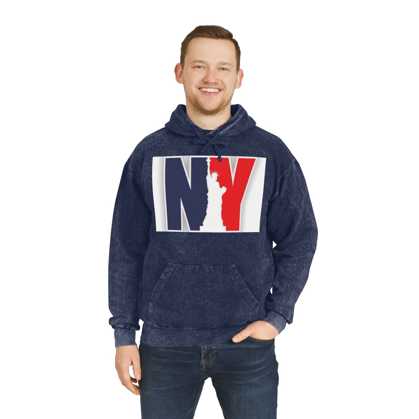 Unisex Mineral Wash Hoodie S93