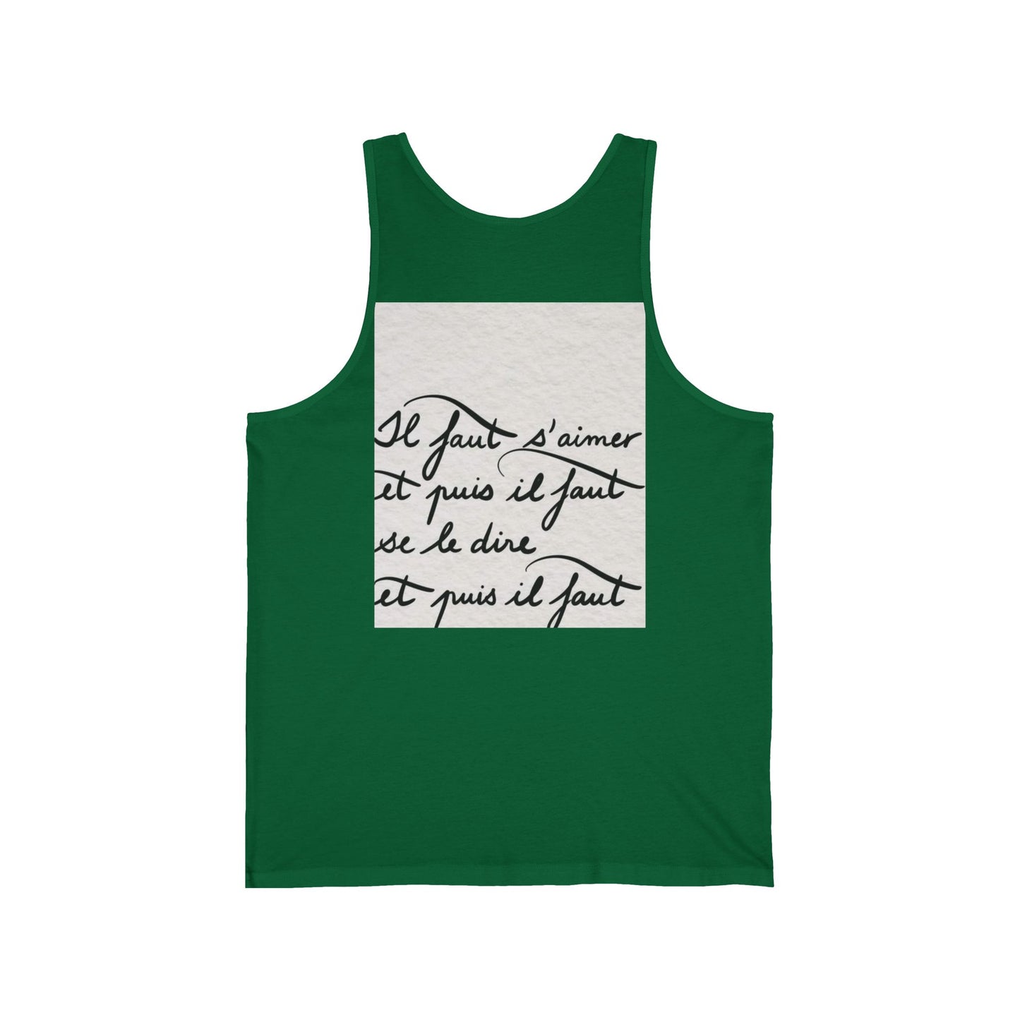 Unisex Jersey Tank S93