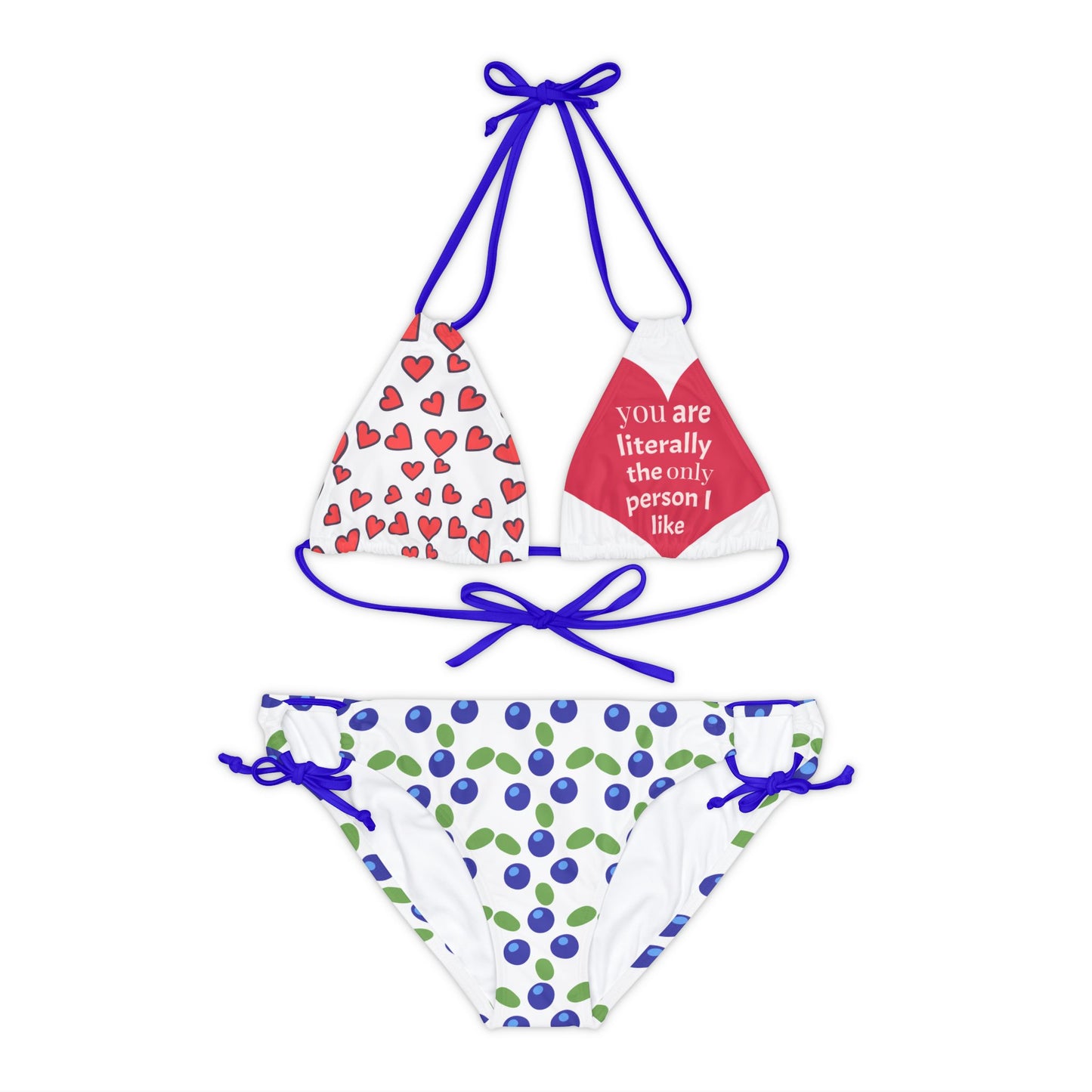 Strappy Bikini Set (AOP) S93
