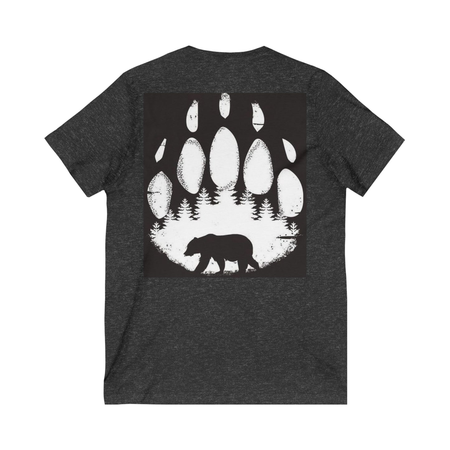 Unisex Jersey Short Sleeve V-Neck Tee S93