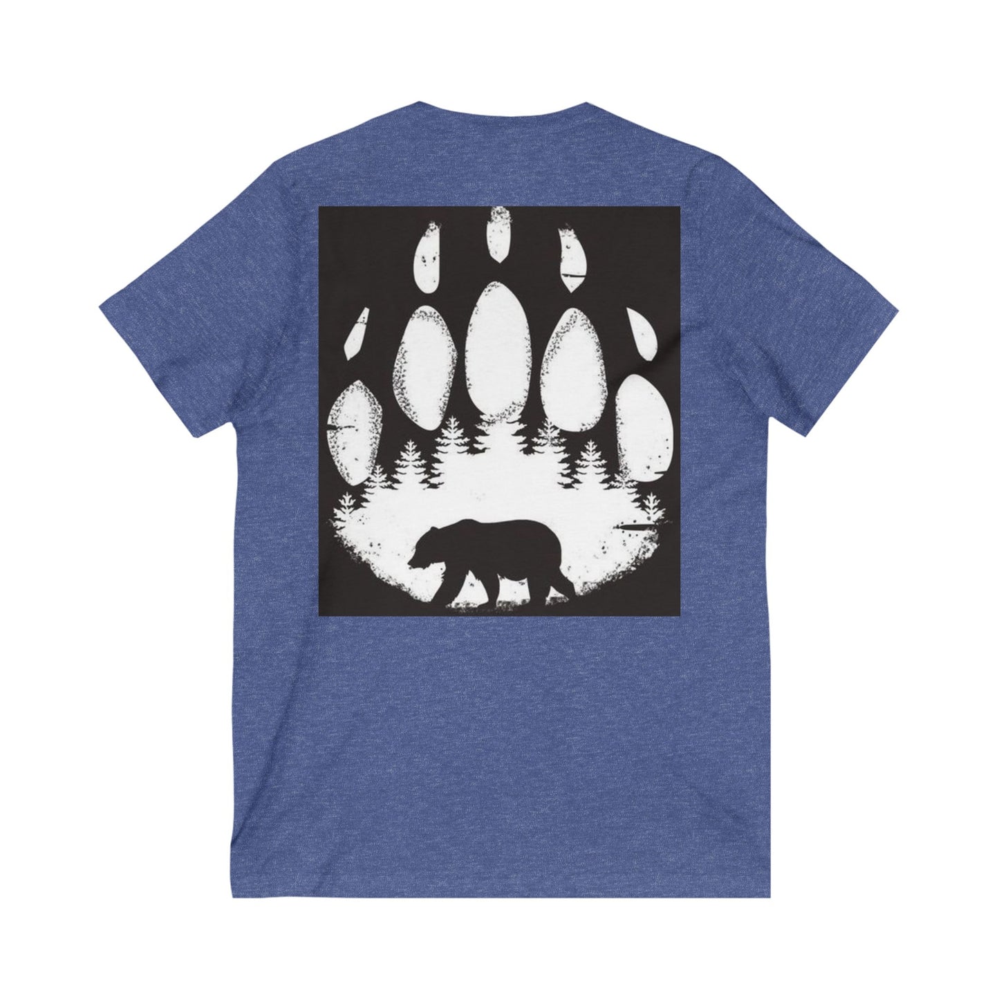 Unisex Jersey Short Sleeve V-Neck Tee S93