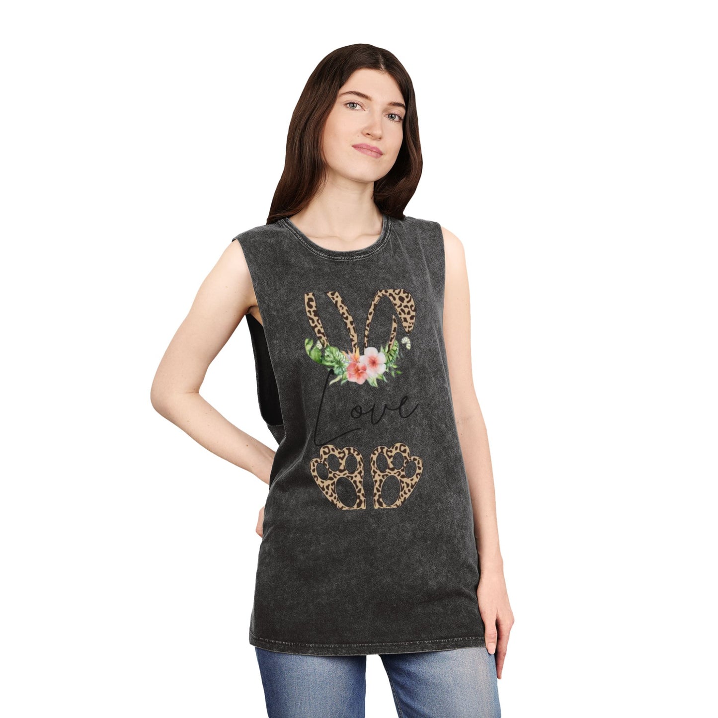 Unisex Stonewash Tank Top S93