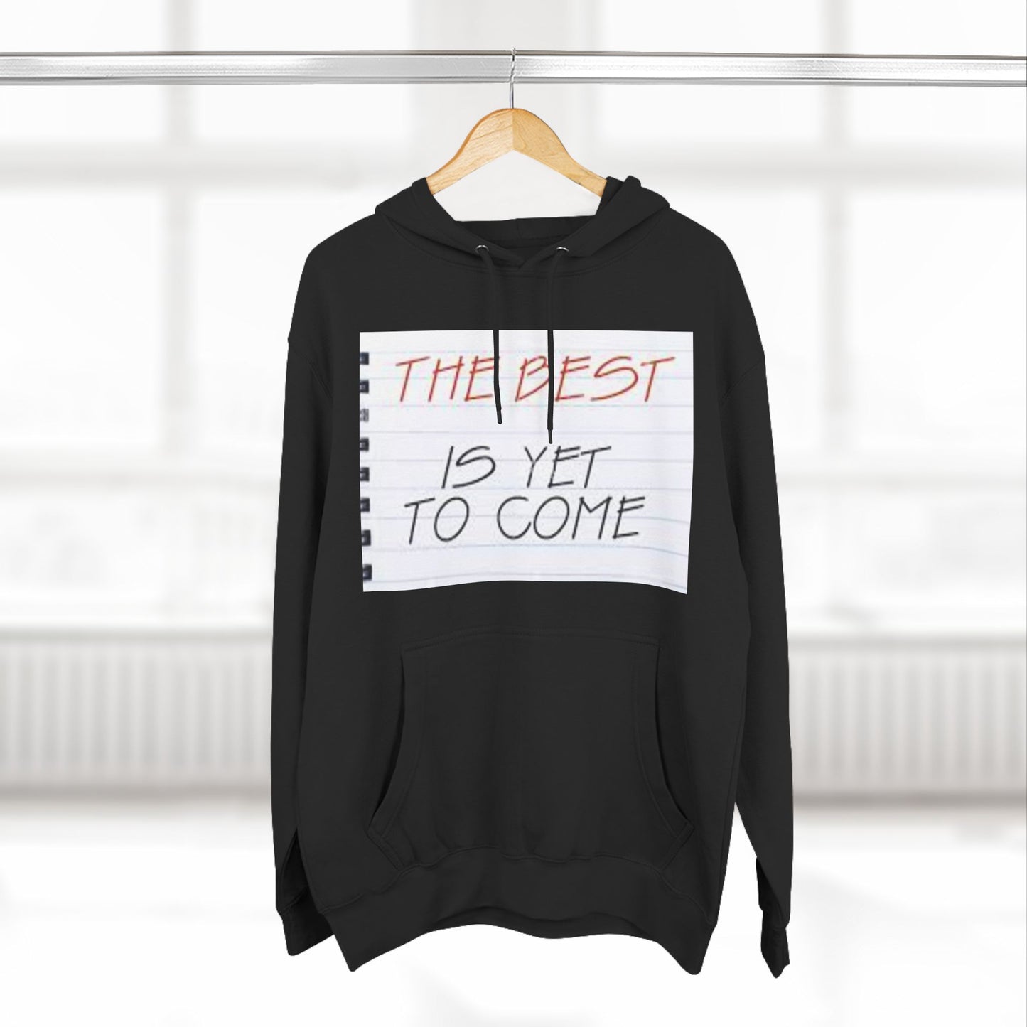 Three-Panel Fleece Hoodie S93