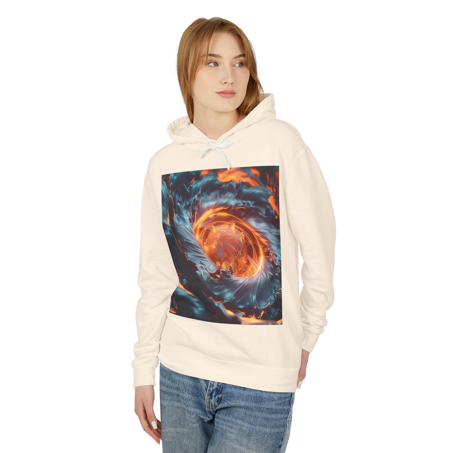 Unisex Lightweight Hooded Sweatshirt S93