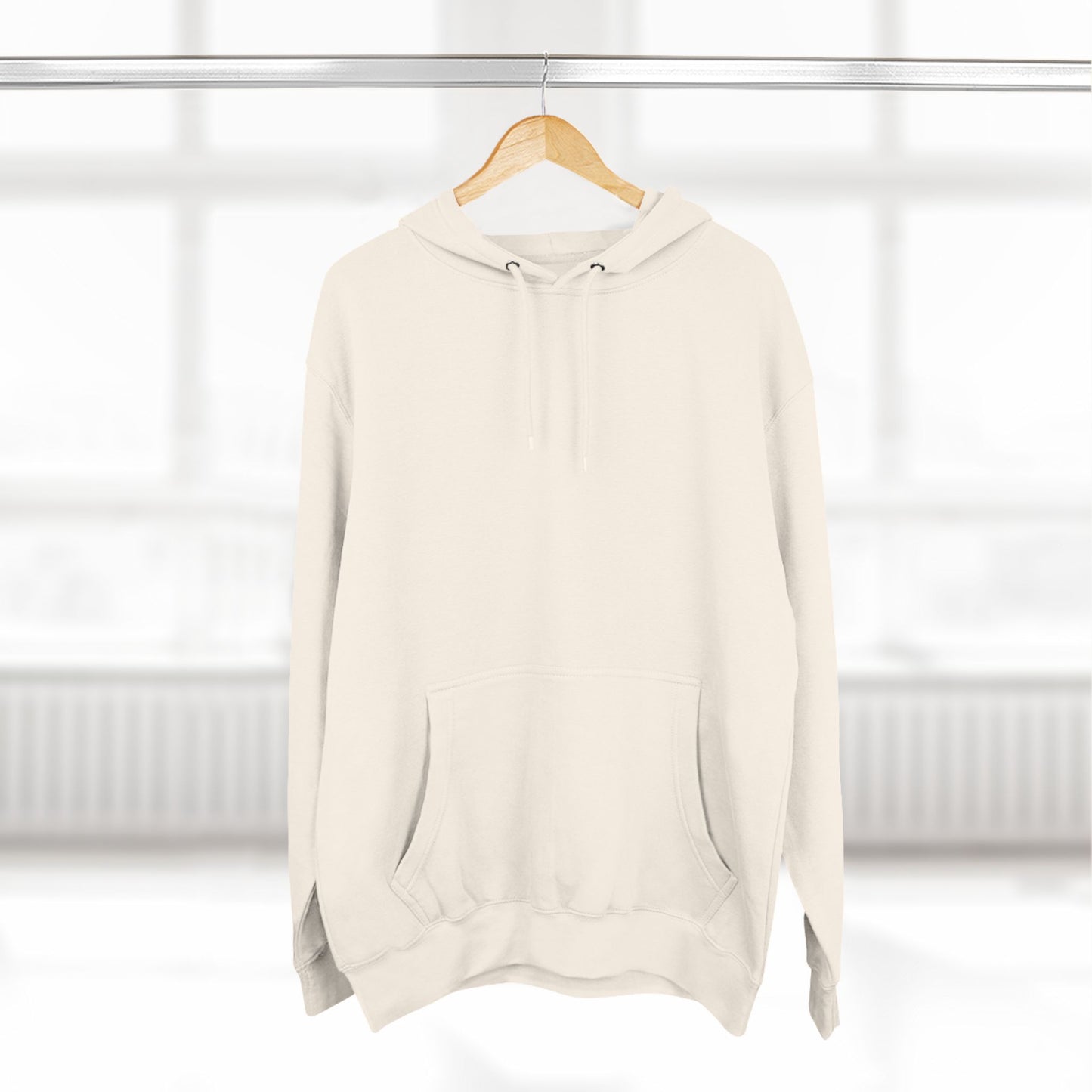 Three-Panel Fleece Hoodie S93