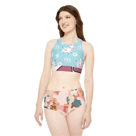 Sporty Bikini Set (AOP) S93