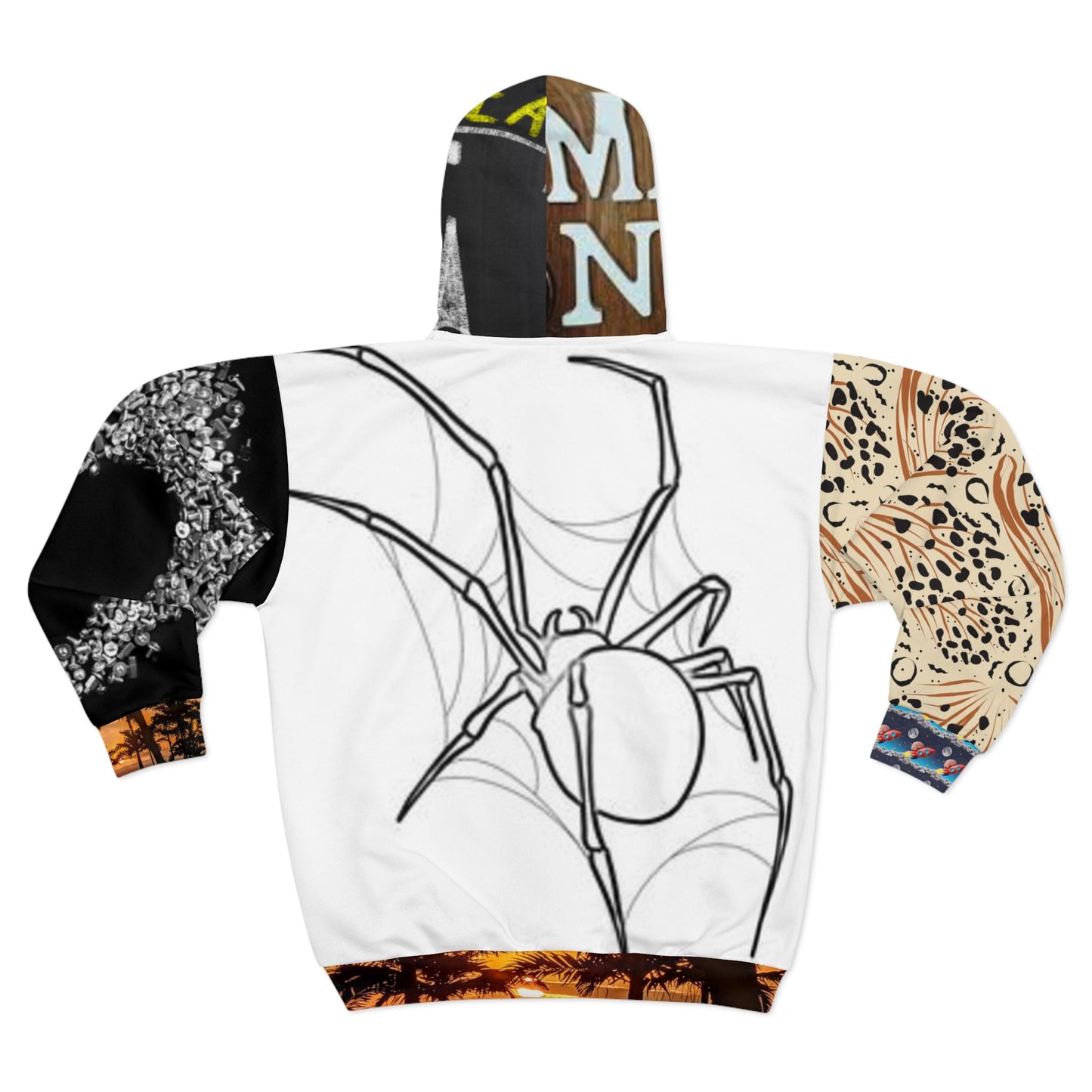 Unisex Zip Hoodie (AOP) S93