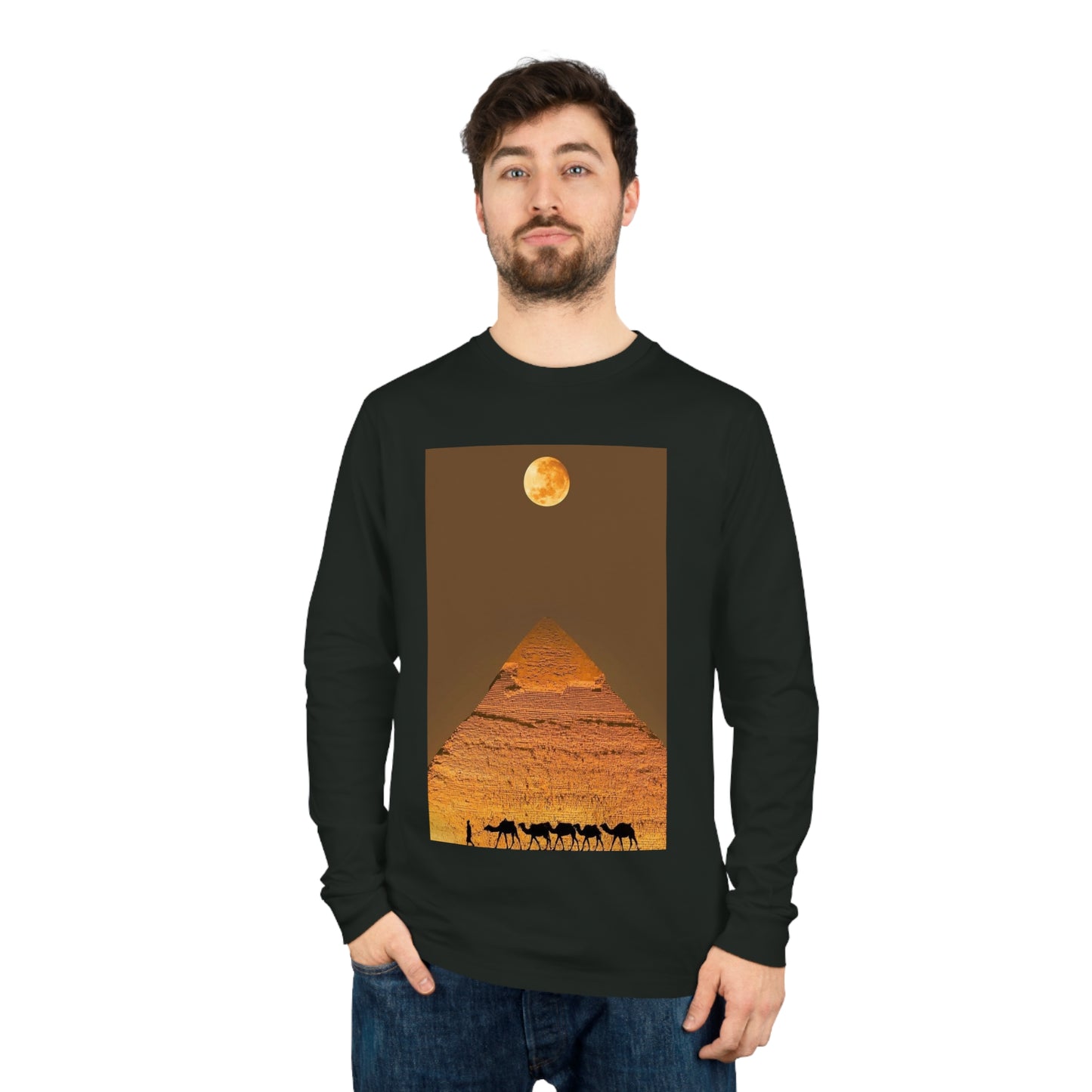 Unisex Shifts Dry Organic Long Sleeve Tee S93