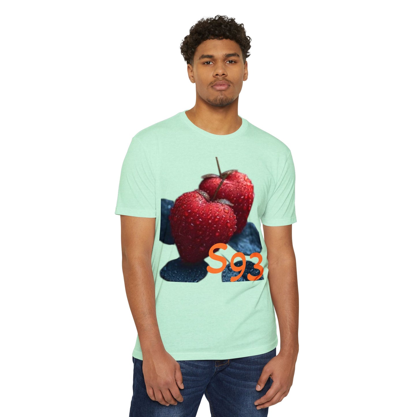 Unisex CVC Jersey T-shirt S93