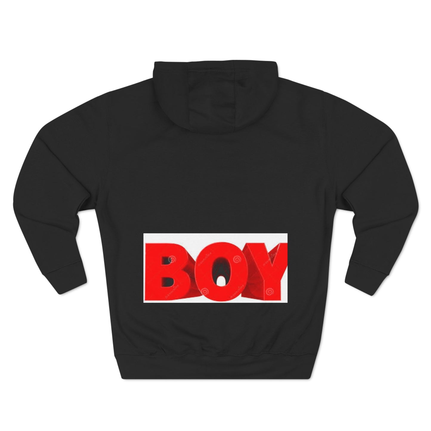 Three-Panel Fleece Hoodie S93