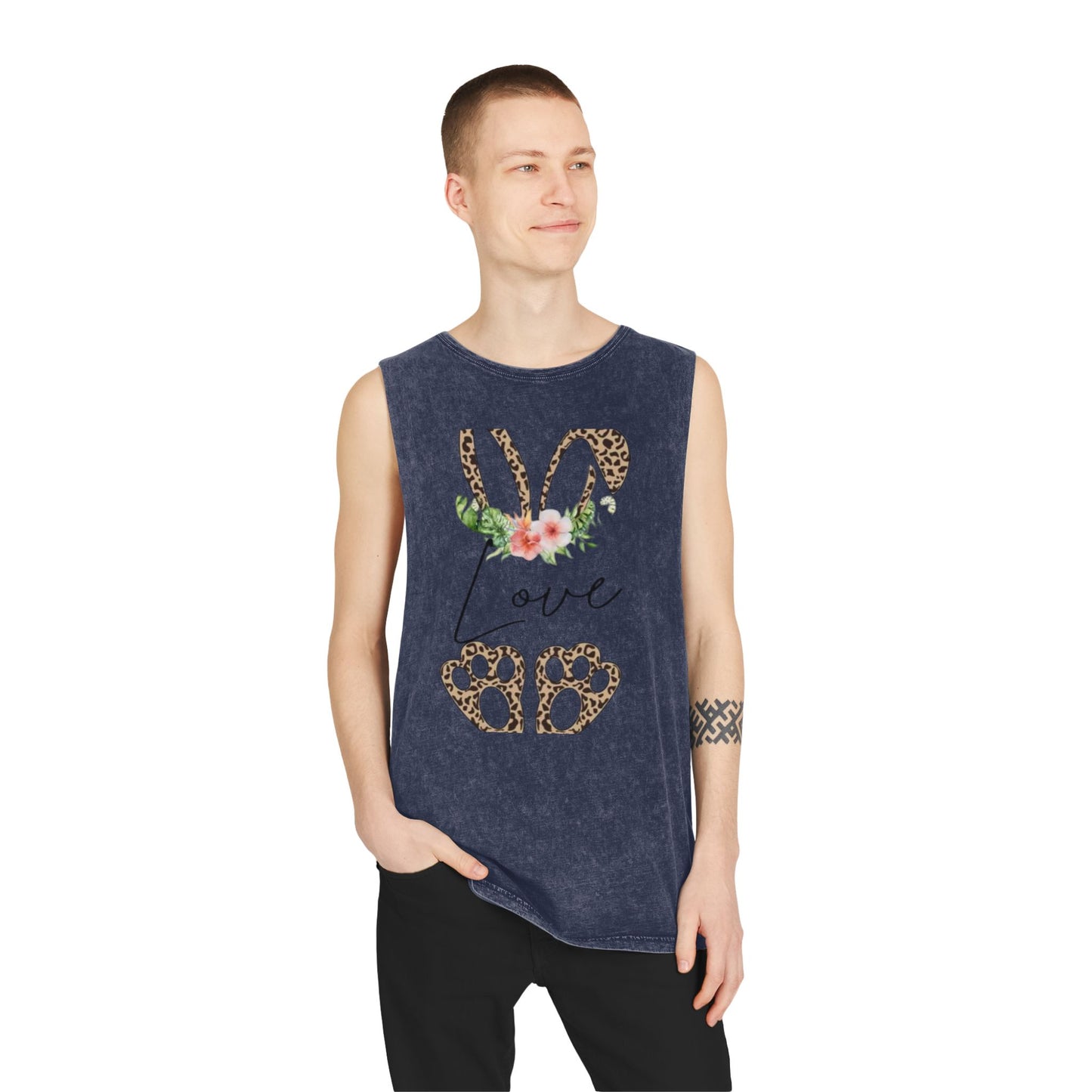 Unisex Stonewash Tank Top S93