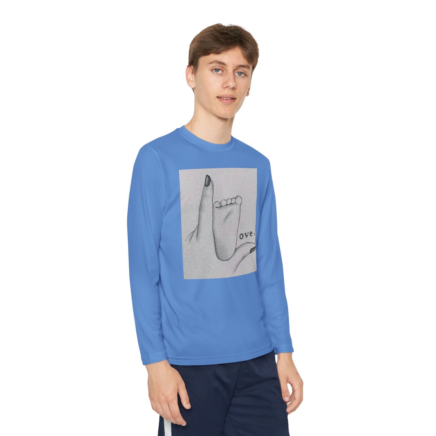 Youth Long Sleeve Competitor Tee S93