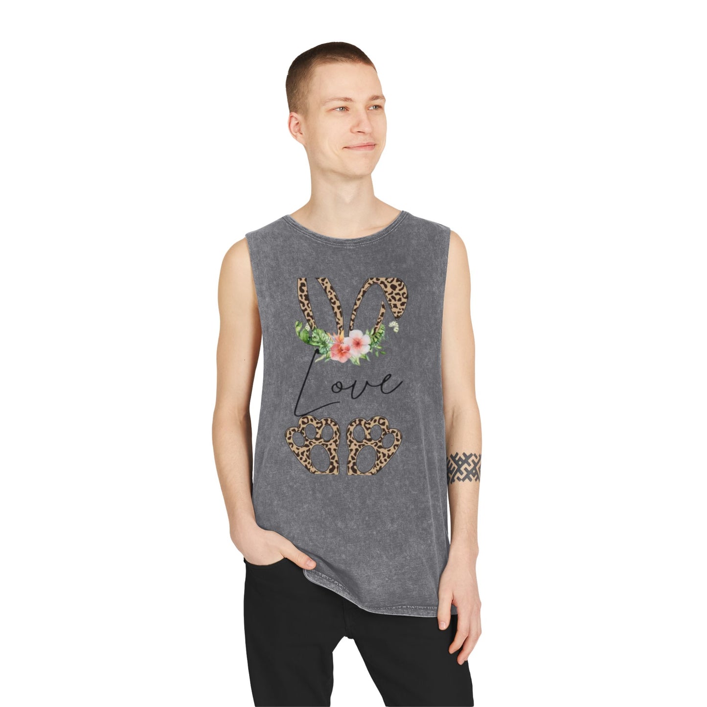 Unisex Stonewash Tank Top S93