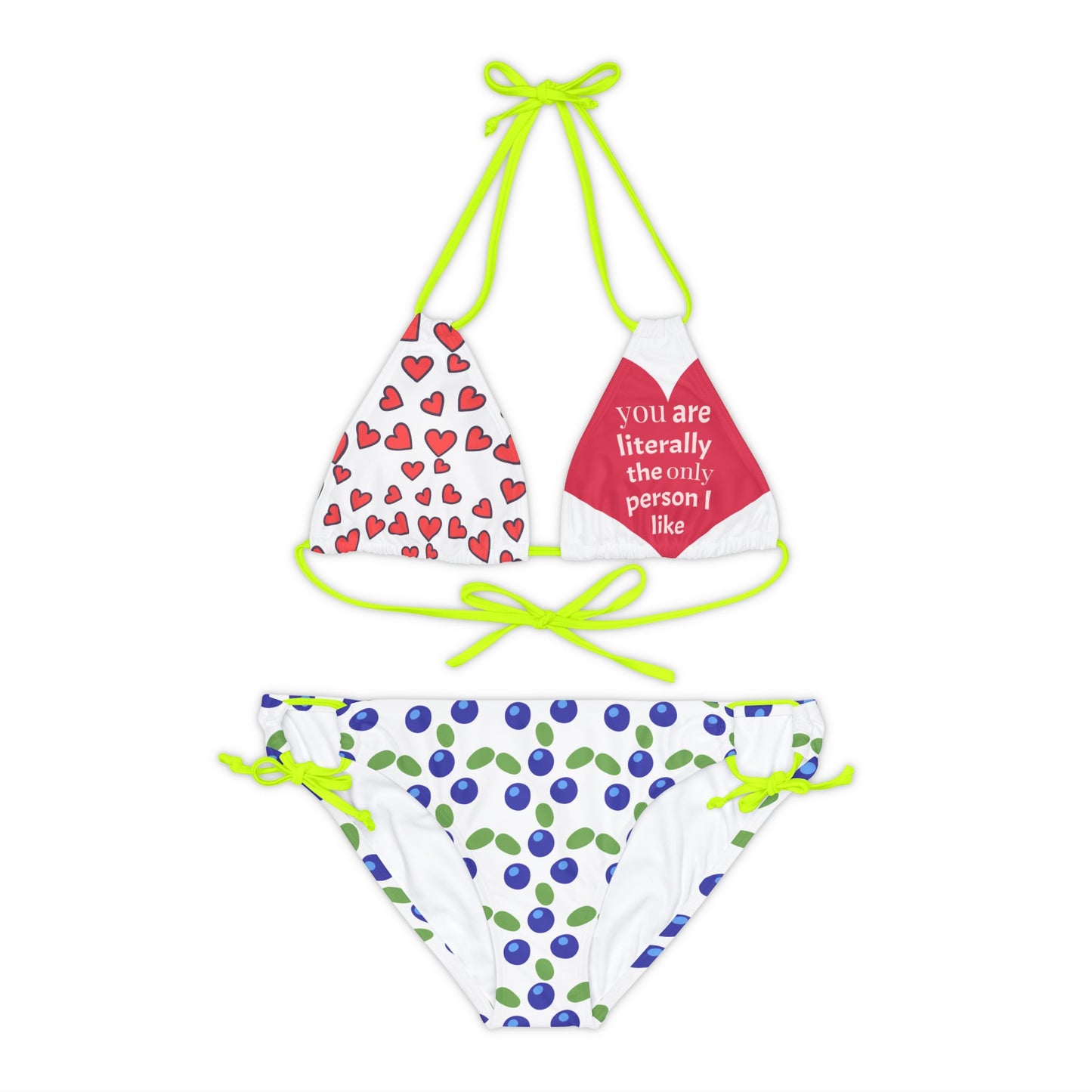 Strappy Bikini Set (AOP) S93