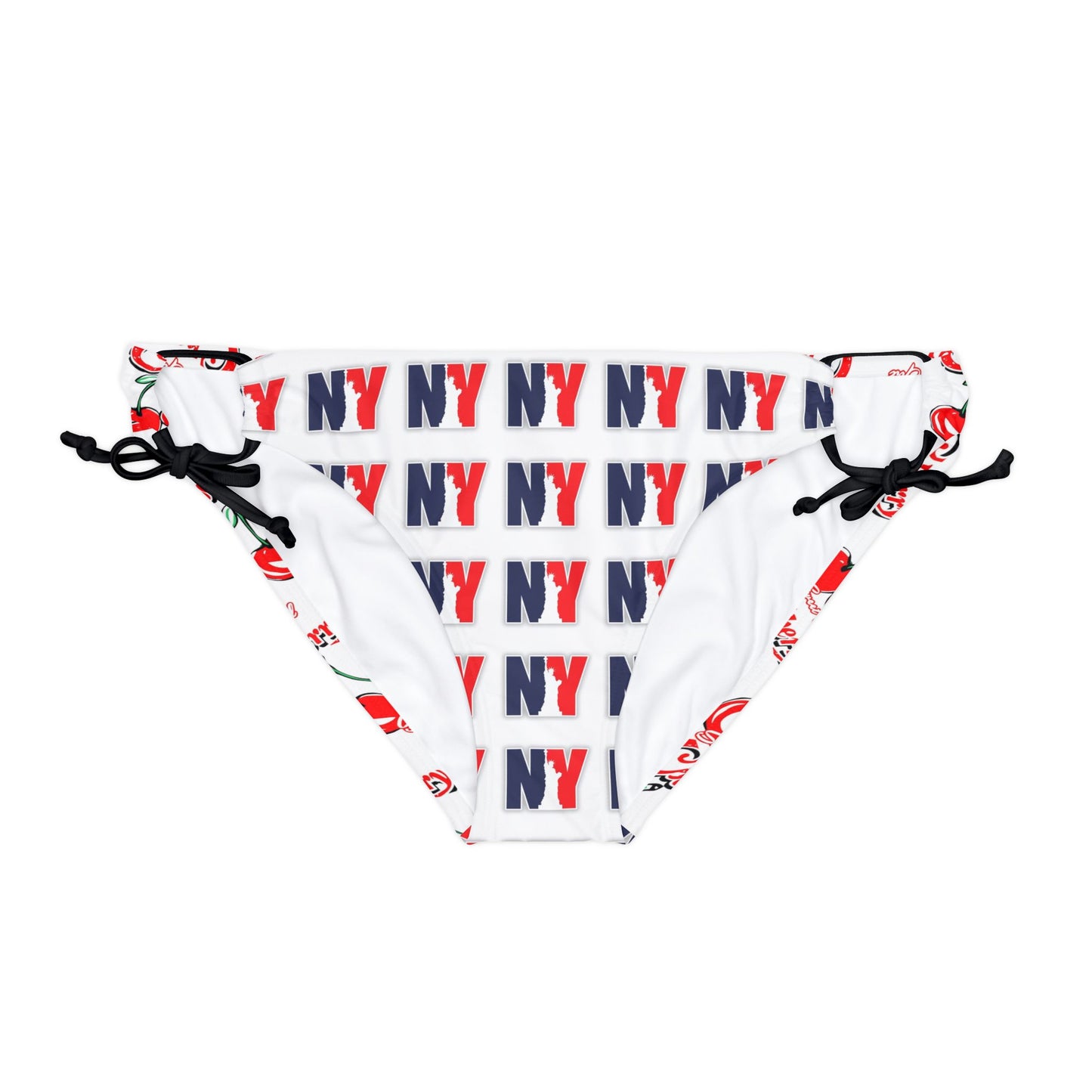 Loop Tie Side Bikini Bottom (AOP) S93