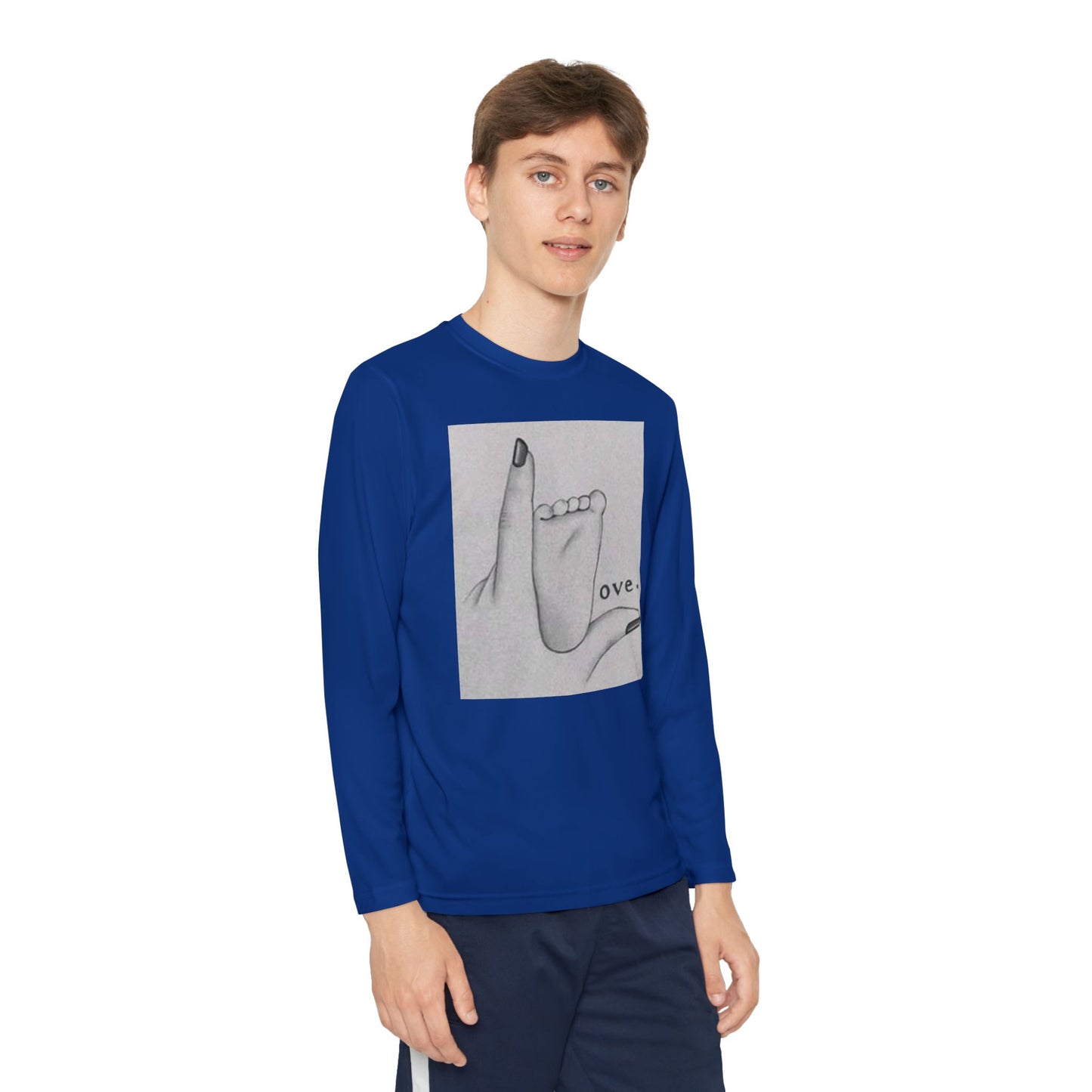 Youth Long Sleeve Competitor Tee S93