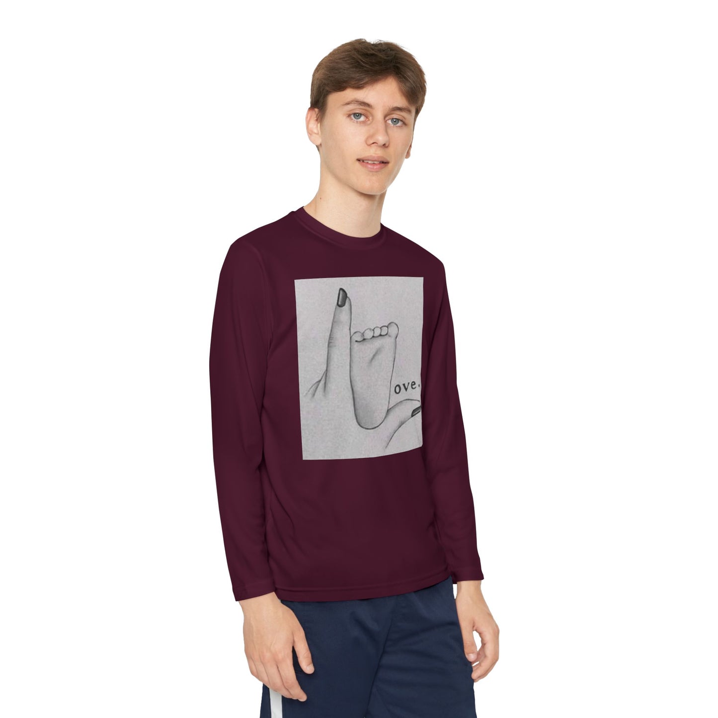 Youth Long Sleeve Competitor Tee S93