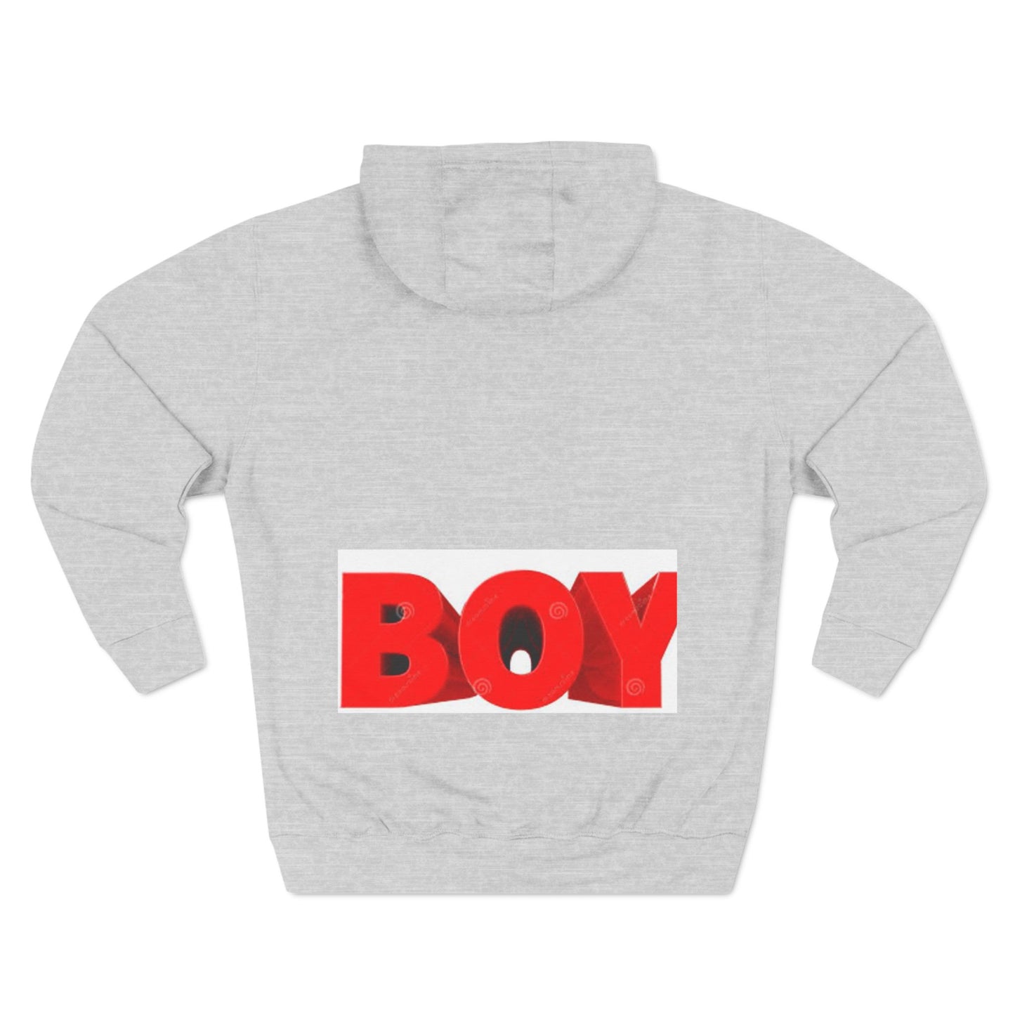 Three-Panel Fleece Hoodie S93