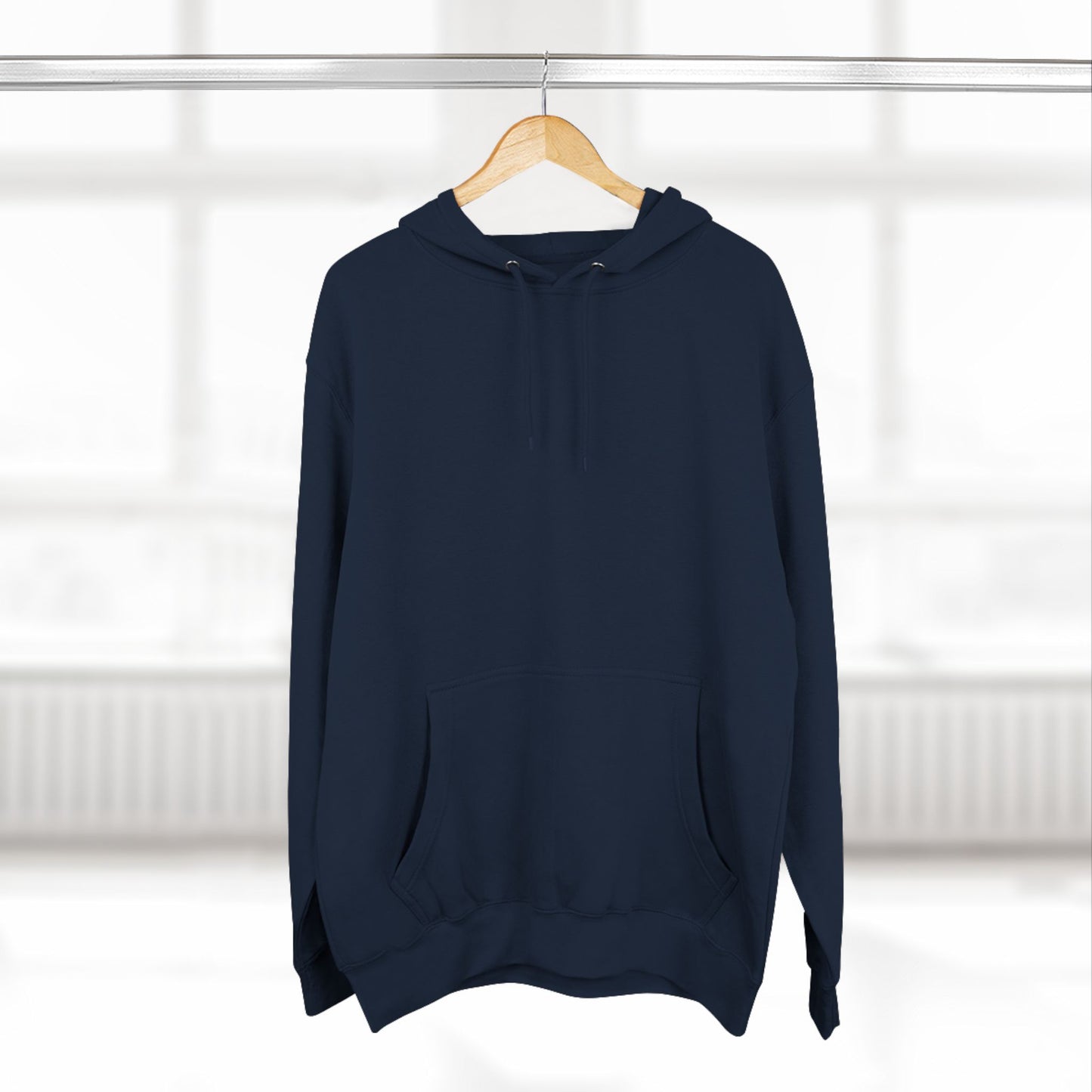 Three-Panel Fleece Hoodie S93
