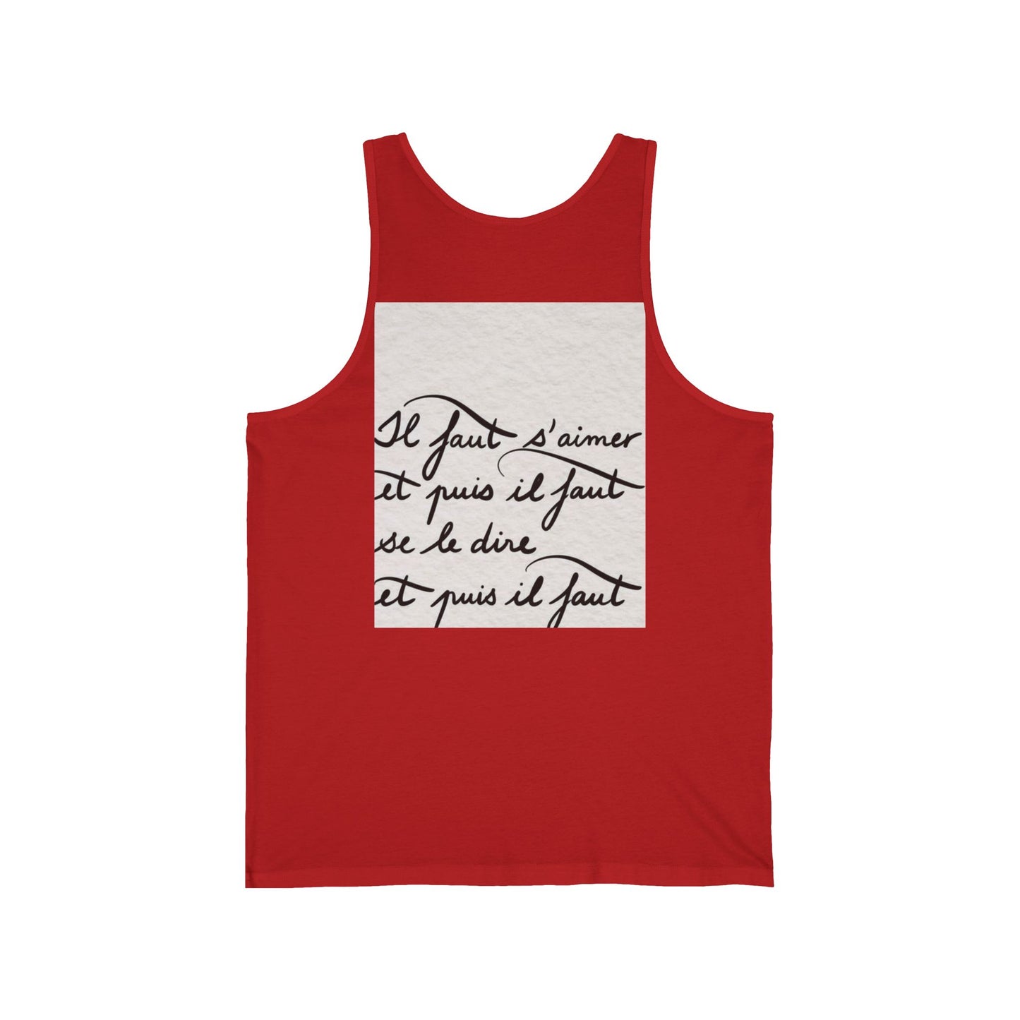 Unisex Jersey Tank S93